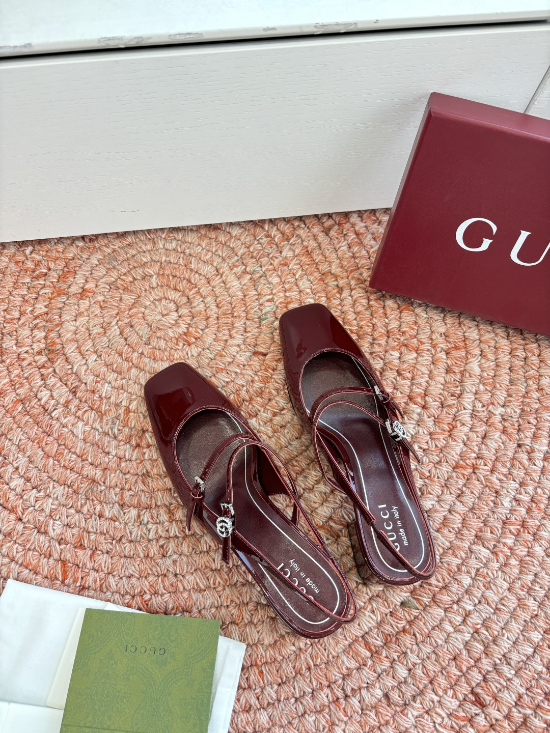 🌾G588所见即所得代购级别顶级版本 GUCCI古驰女士厚底拖鞋包头穆勒鞋拖鞋火爆全网100周年秀场大爆