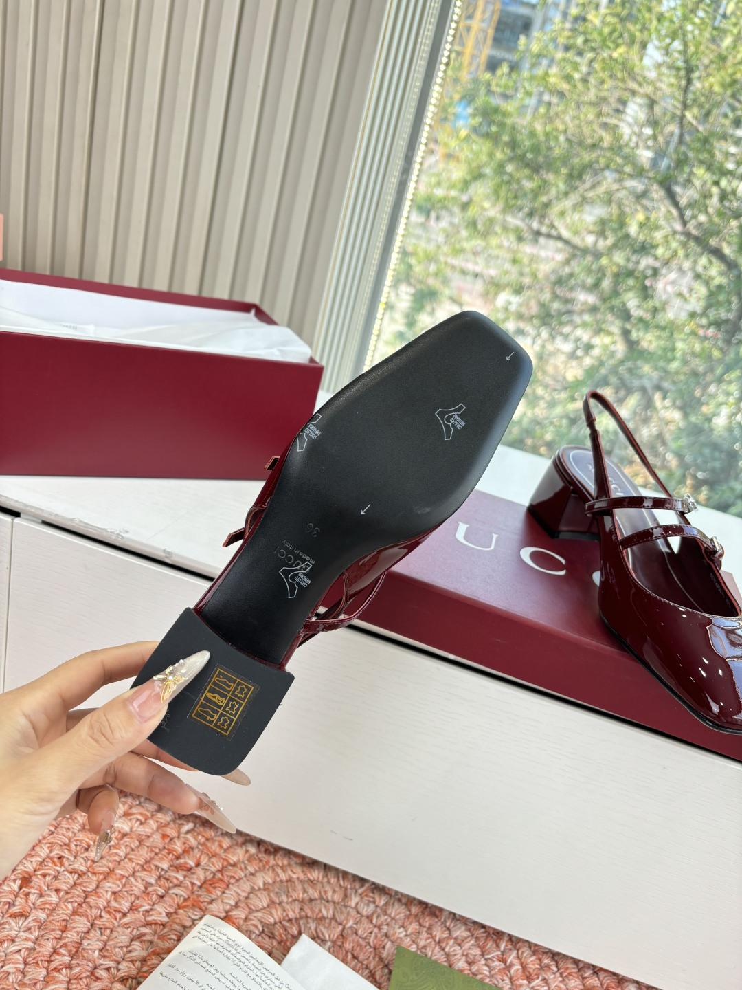 🌾G588所见即所得代购级别顶级版本 GUCCI古驰女士厚底拖鞋包头穆勒鞋拖鞋火爆全网100周年秀场大爆