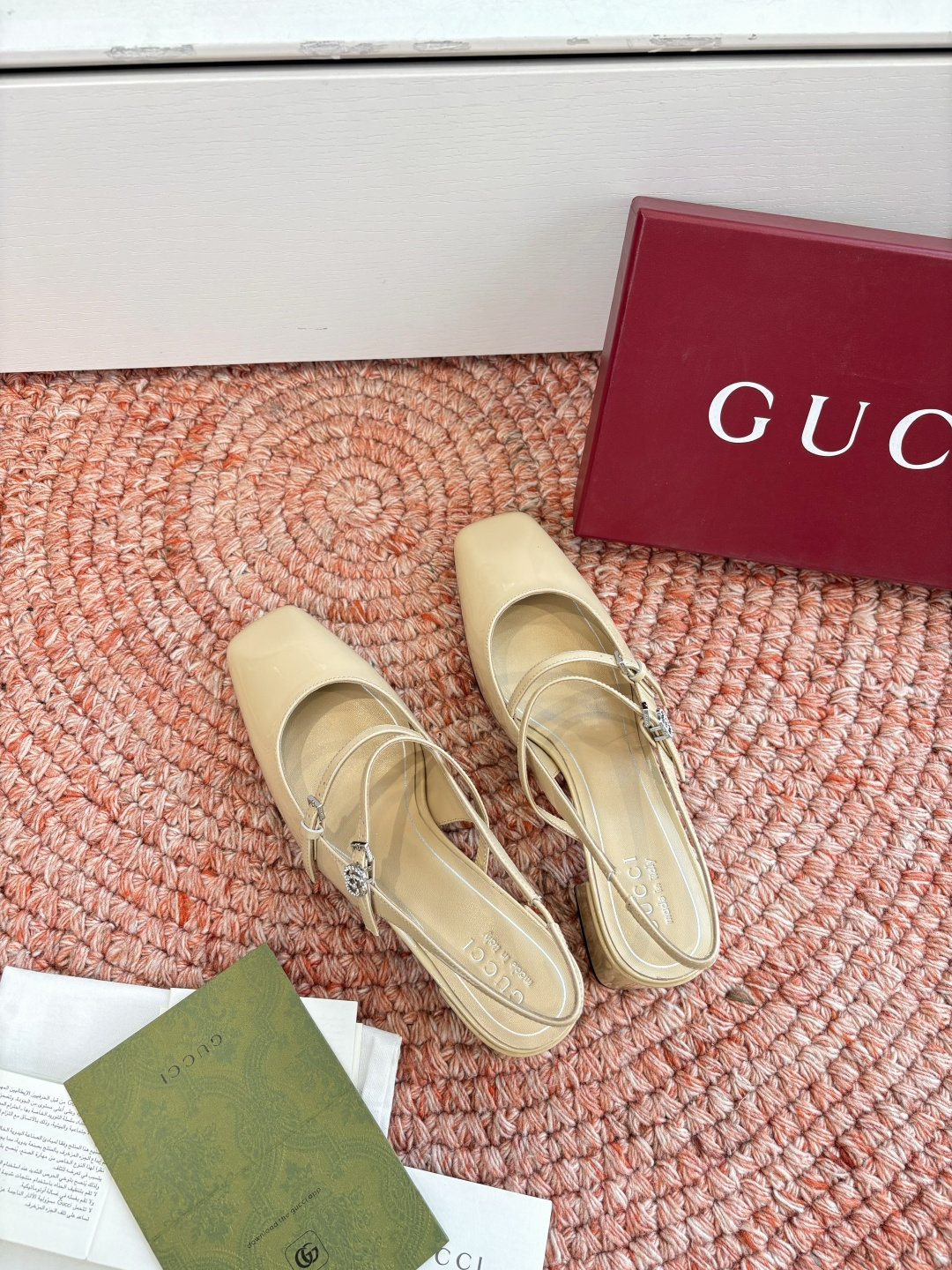 🌾G588所见即所得代购级别顶级版本 GUCCI古驰女士厚底拖鞋包头穆勒鞋拖鞋火爆全网100周年秀场大爆