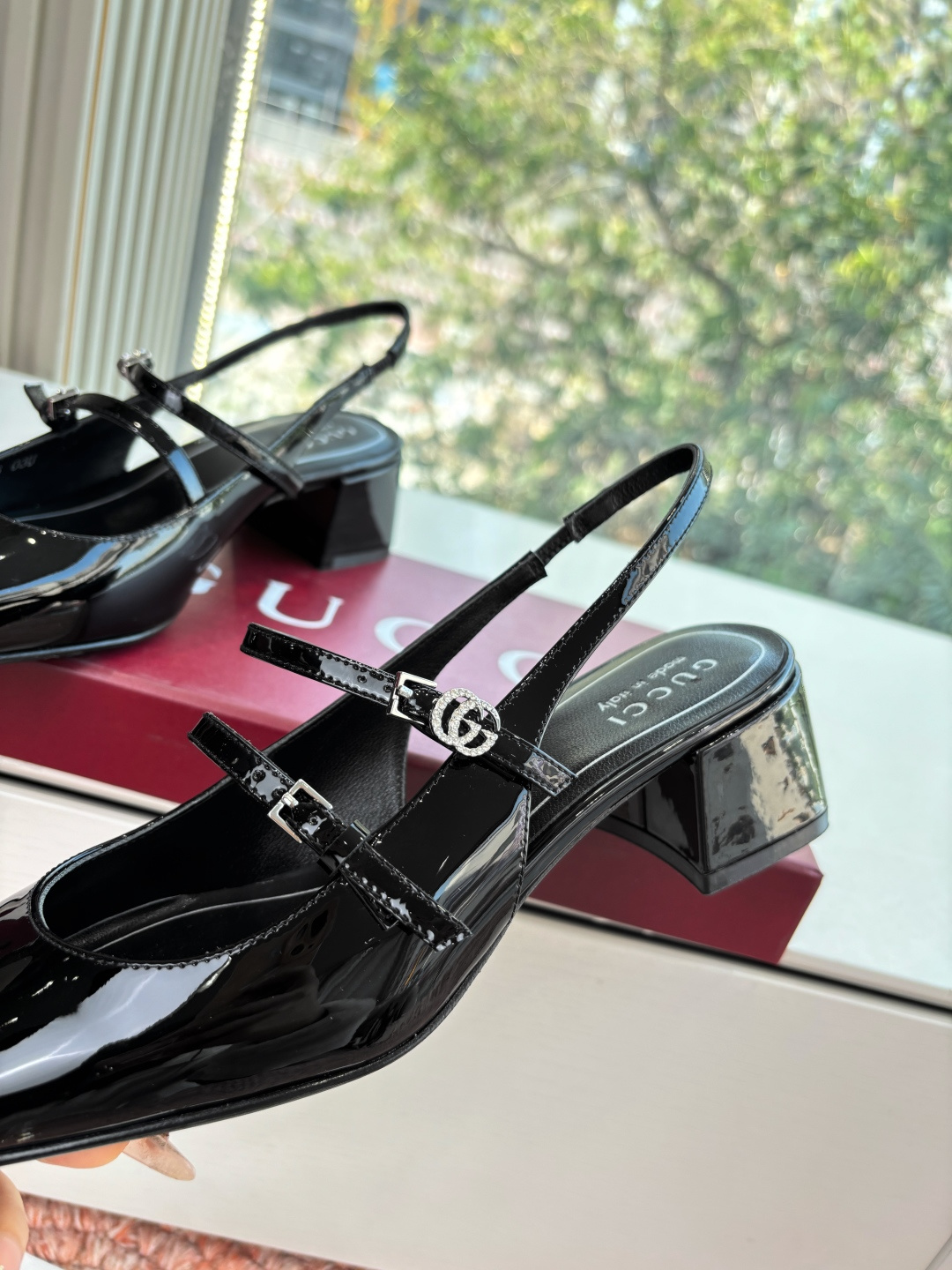 🌾G588所见即所得代购级别顶级版本 GUCCI古驰女士厚底拖鞋包头穆勒鞋拖鞋火爆全网100周年秀场大爆