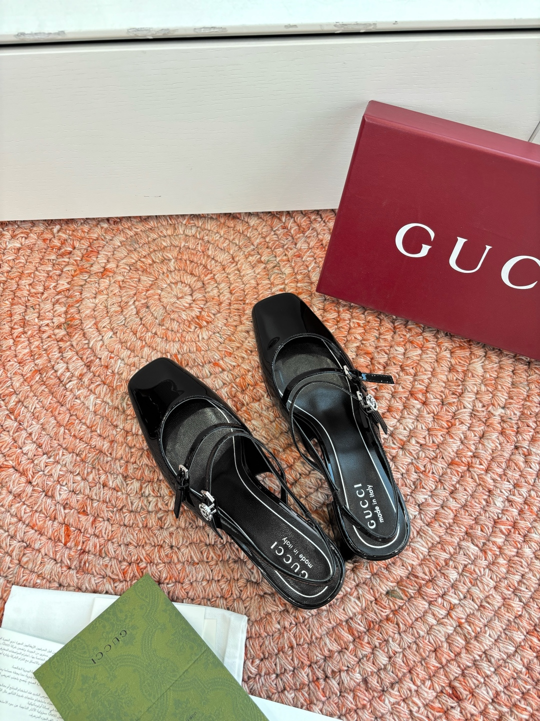 🌾G588所见即所得代购级别顶级版本 GUCCI古驰女士厚底拖鞋包头穆勒鞋拖鞋火爆全网100周年秀场大爆