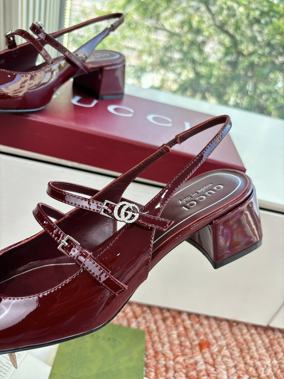 🌾G588所见即所得代购级别顶级版本 GUCCI古驰女士厚底拖鞋包头穆勒鞋拖鞋火爆全网100周年秀场大爆