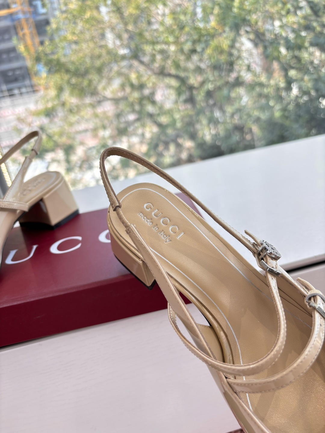 🌾G588所见即所得代购级别顶级版本 GUCCI古驰女士厚底拖鞋包头穆勒鞋拖鞋火爆全网100周年秀场大爆