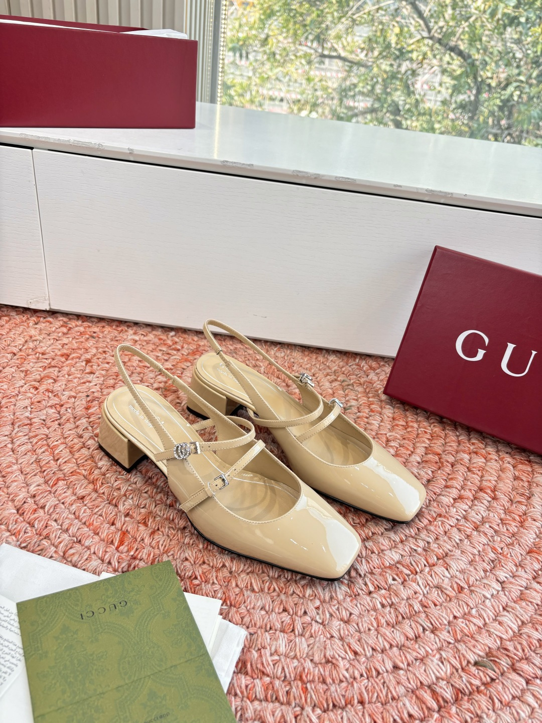 🌾G588所见即所得代购级别顶级版本 GUCCI古驰女士厚底拖鞋包头穆勒鞋拖鞋火爆全网100周年秀场大爆