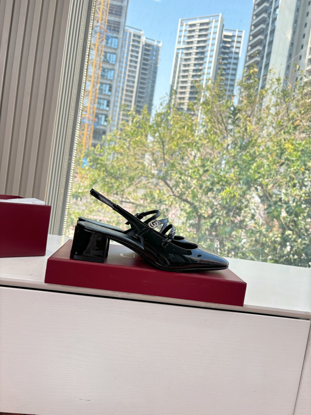 🌾G588所见即所得代购级别顶级版本 GUCCI古驰女士厚底拖鞋包头穆勒鞋拖鞋火爆全网100周年秀场大爆