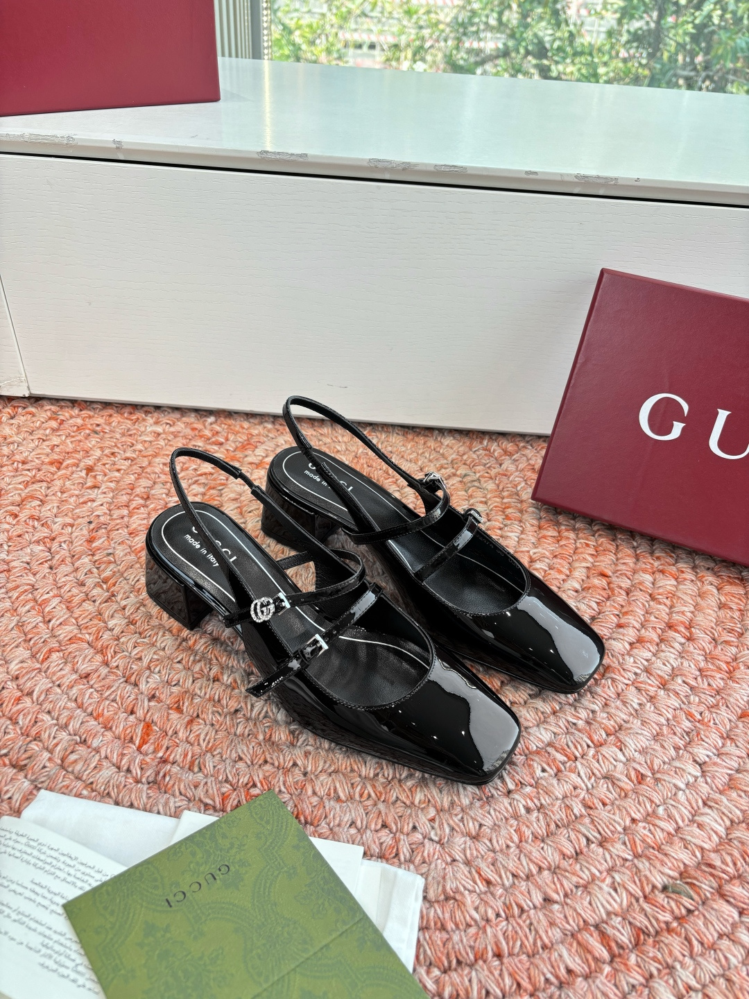 🌾G588所见即所得代购级别顶级版本 GUCCI古驰女士厚底拖鞋包头穆勒鞋拖鞋火爆全网100周年秀场大爆