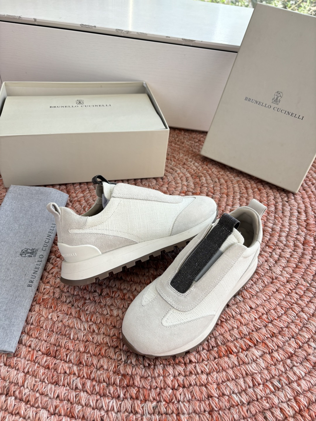 G909所见即所得bc代购级女鞋brunell* cucinell*运动板鞋麂皮新款真的一眼爱上德训鞋体闲鞋上脚超级舒服 G909所见即所得bc代购级女鞋brunell* cucinell*运动板鞋麂皮新款真的一眼爱上德训鞋体闲鞋上脚超级舒服