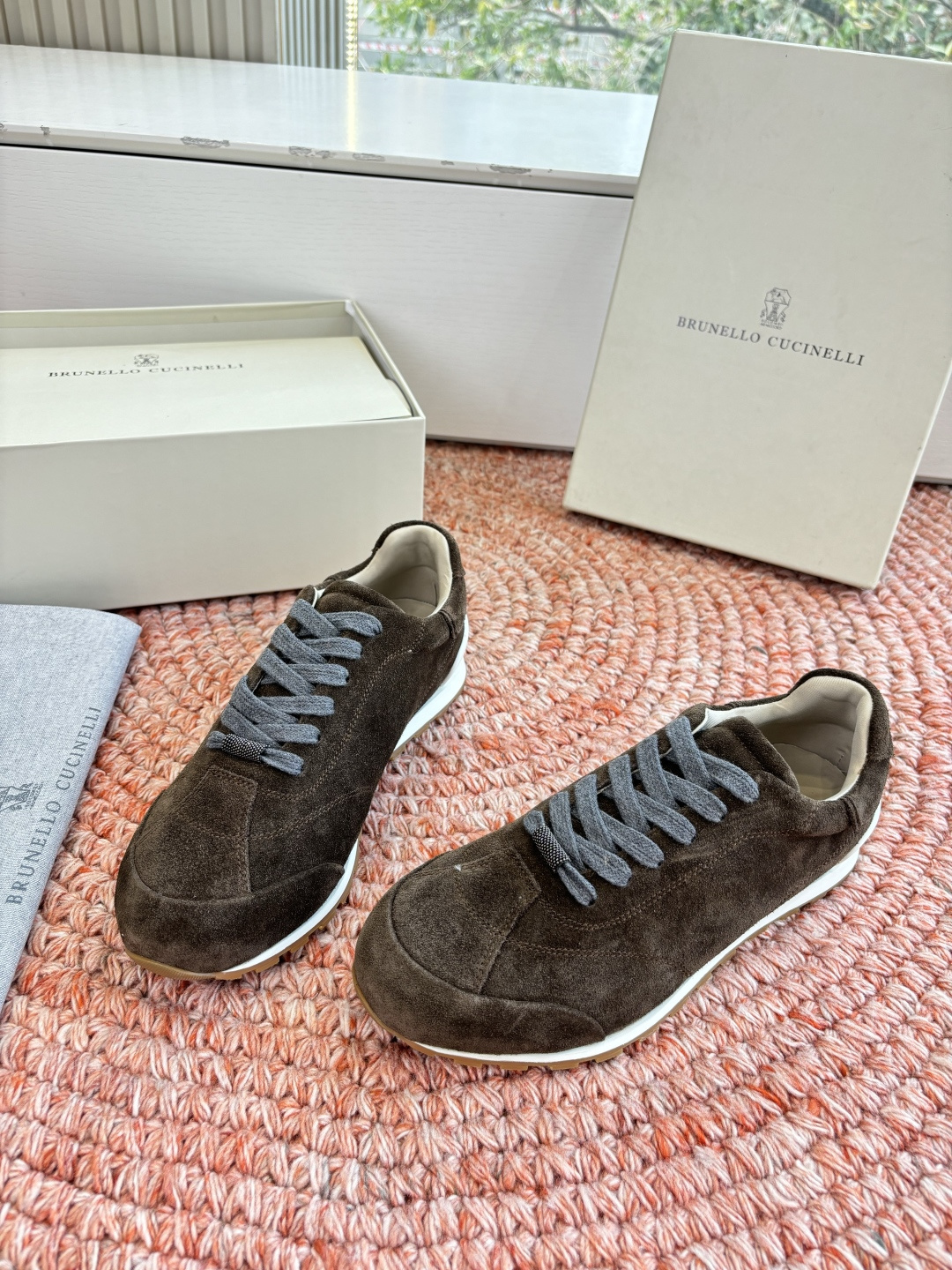 G909所见即所得bc代购级女鞋brunell* cucinell*运动板鞋麂皮新款真的一眼爱上德训鞋体闲鞋上脚超级舒服 G909所见即所得bc代购级女鞋brunell* cucinell*运动板鞋麂皮新款真的一眼爱上德训鞋体闲鞋上脚超级舒服
