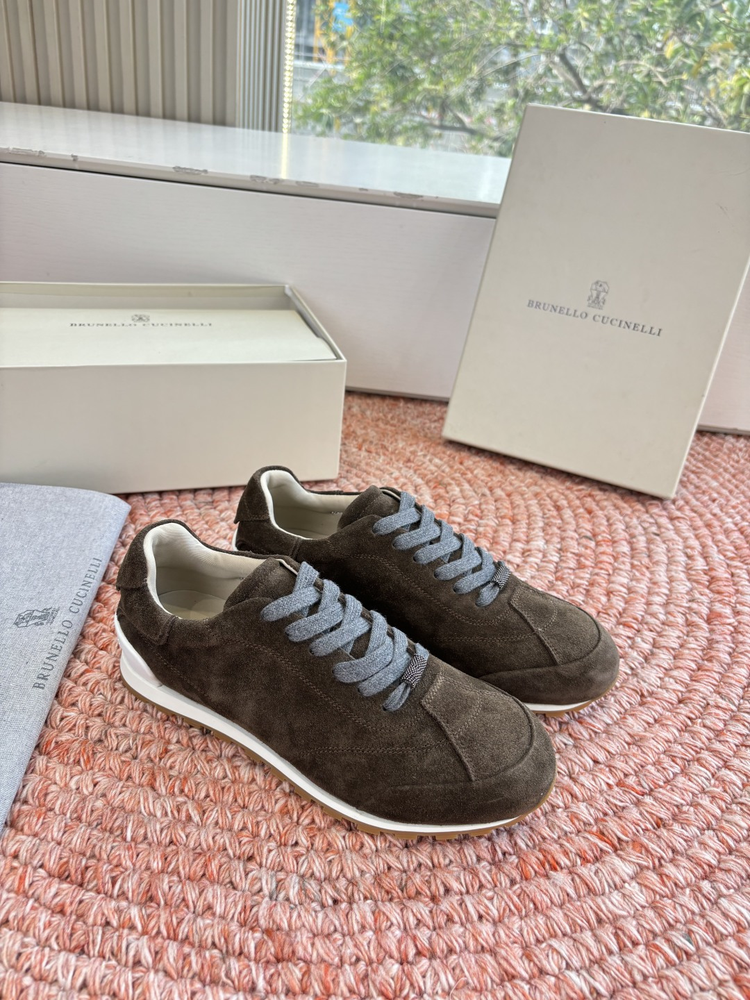 G909所见即所得bc代购级女鞋brunell* cucinell*运动板鞋麂皮新款真的一眼爱上德训鞋体闲鞋上脚超级舒服 G909所见即所得bc代购级女鞋brunell* cucinell*运动板鞋麂皮新款真的一眼爱上德训鞋体闲鞋上脚超级舒服
