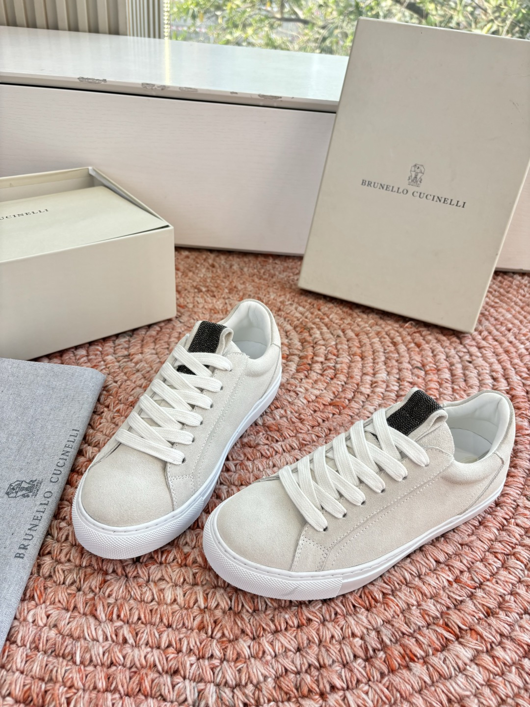 G909所见即所得bc代购级女鞋brunell* cucinell*运动板鞋麂皮新款真的一眼爱上德训鞋体闲鞋上脚超级舒服 G909所见即所得bc代购级女鞋brunell* cucinell*运动板鞋麂皮新款真的一眼爱上德训鞋体闲鞋上脚超级舒服