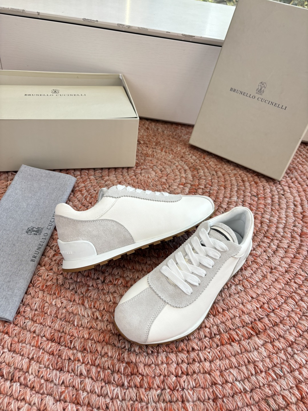 G909所见即所得bc代购级女鞋brunell* cucinell*运动板鞋麂皮新款真的一眼爱上德训鞋体闲鞋上脚超级舒服 G909所见即所得bc代购级女鞋brunell* cucinell*运动板鞋麂皮新款真的一眼爱上德训鞋体闲鞋上脚超级舒服