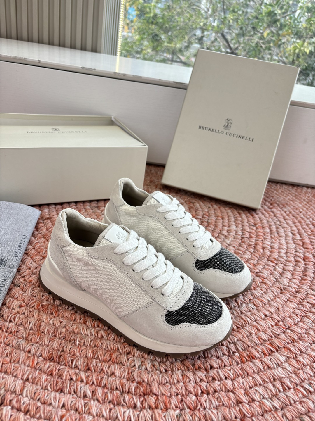 G909所见即所得bc代购级女鞋brunell* cucinell*运动板鞋麂皮新款真的一眼爱上德训鞋体闲鞋上脚超级舒服 G909所见即所得bc代购级女鞋brunell* cucinell*运动板鞋麂皮新款真的一眼爱上德训鞋体闲鞋上脚超级舒服