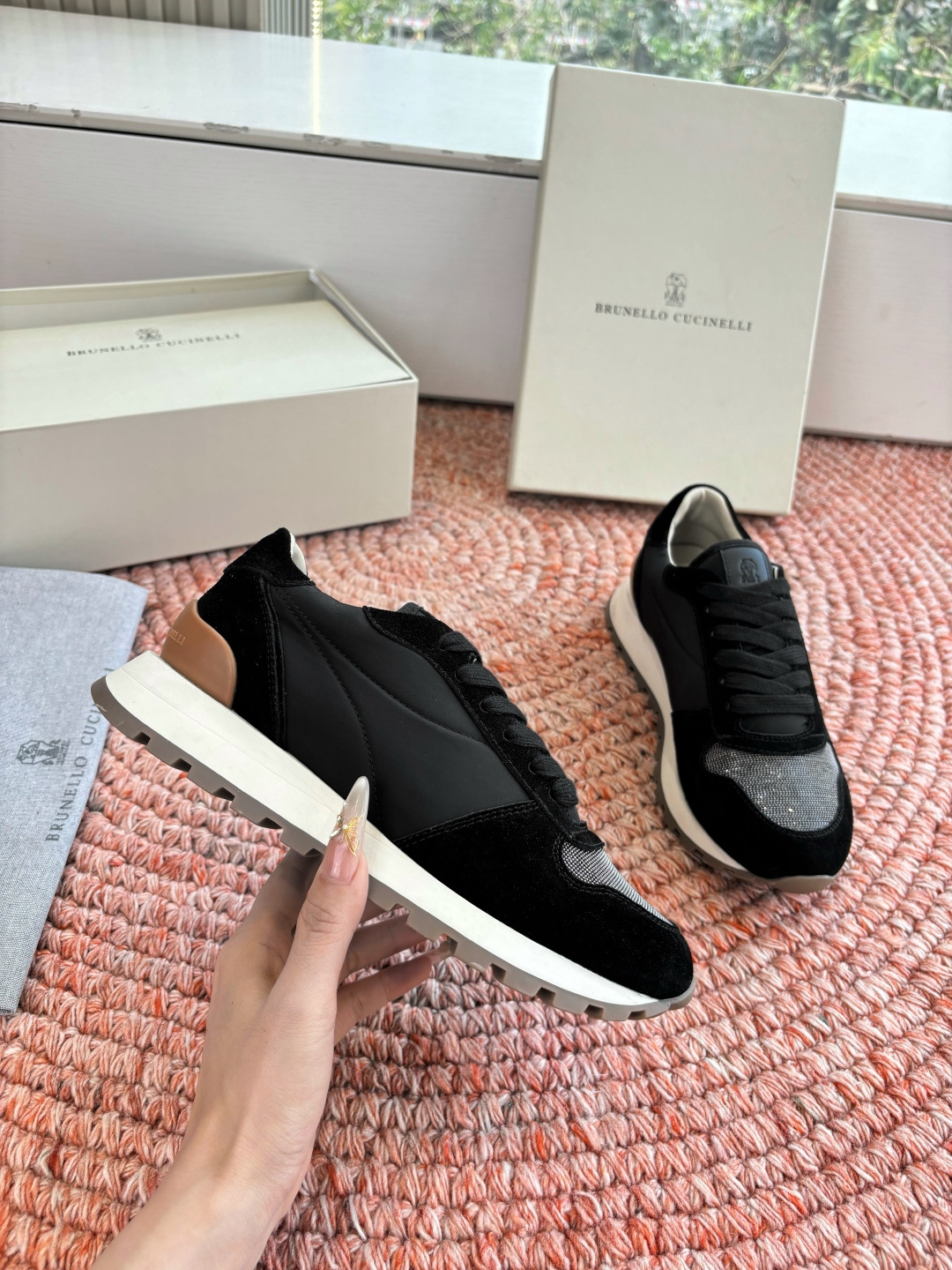 G909所见即所得bc代购级女鞋brunell* cucinell*运动板鞋麂皮新款真的一眼爱上德训鞋体闲鞋上脚超级舒服 G909所见即所得bc代购级女鞋brunell* cucinell*运动板鞋麂皮新款真的一眼爱上德训鞋体闲鞋上脚超级舒服