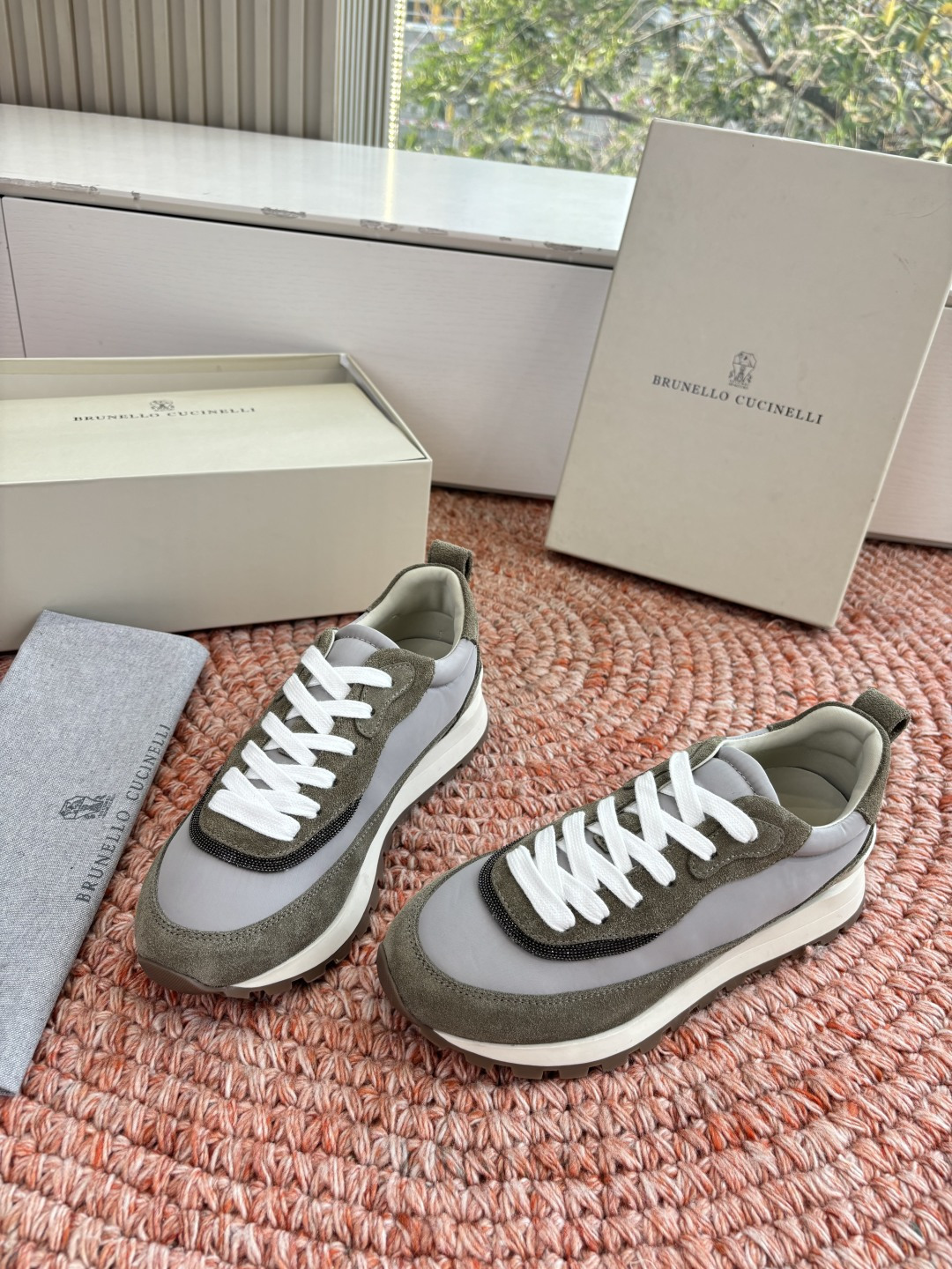 G909所见即所得bc代购级女鞋brunell* cucinell*运动板鞋麂皮新款真的一眼爱上德训鞋体闲鞋上脚超级舒服 G909所见即所得bc代购级女鞋brunell* cucinell*运动板鞋麂皮新款真的一眼爱上德训鞋体闲鞋上脚超级舒服
