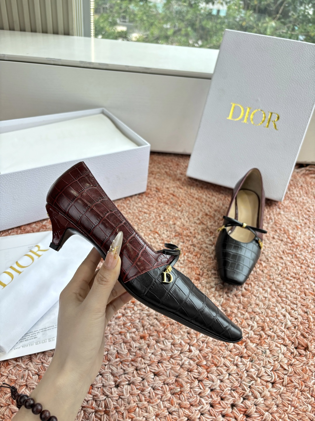 🌾G042所见即所得Dior迪奥2026春夏新款高跟单鞋鞋头CD扣装饰彰显品牌标志⚡满满的女人味，又优雅