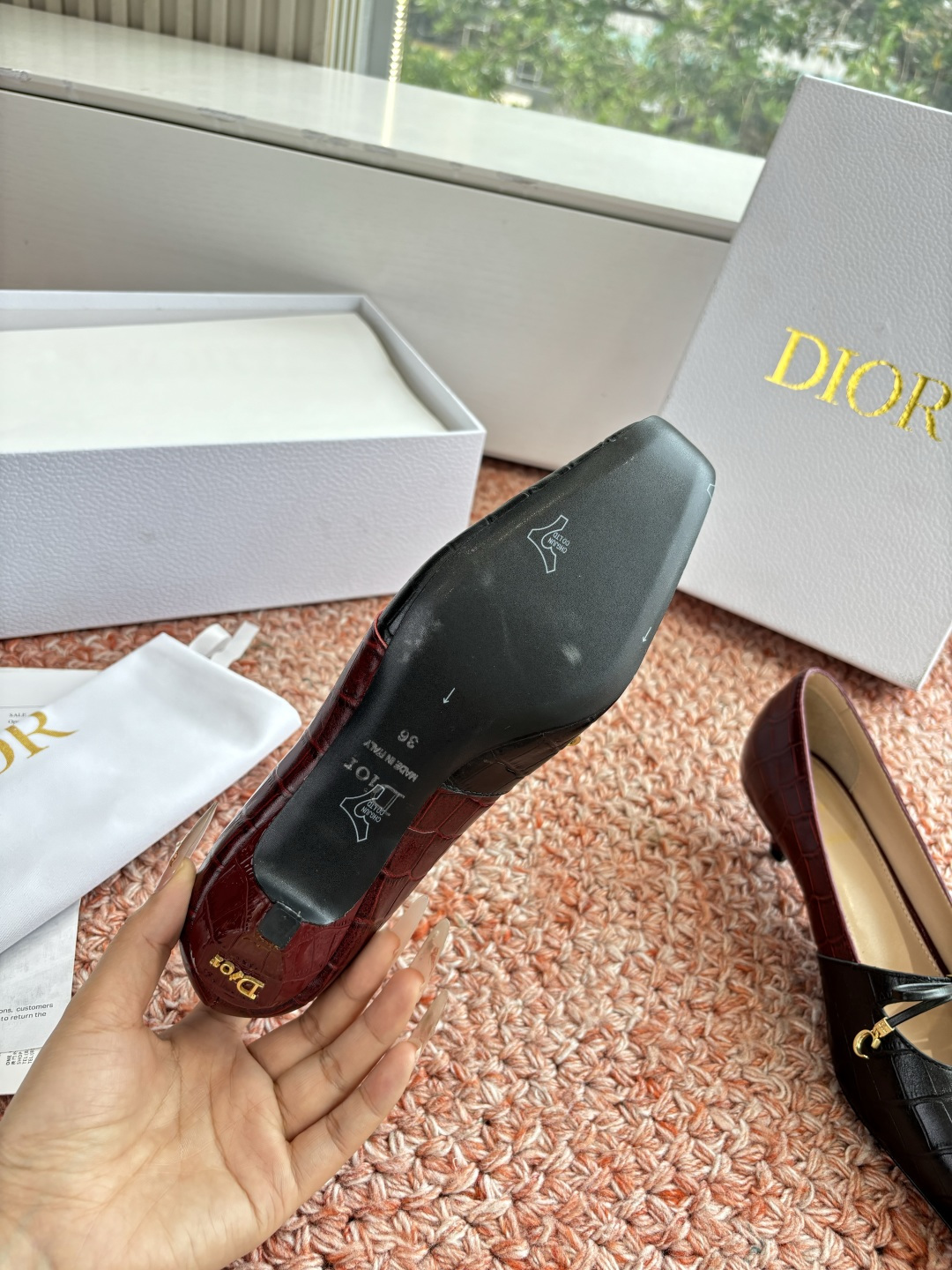 🌾G042所见即所得Dior迪奥2026春夏新款高跟单鞋鞋头CD扣装饰彰显品牌标志⚡满满的女人味，又优雅