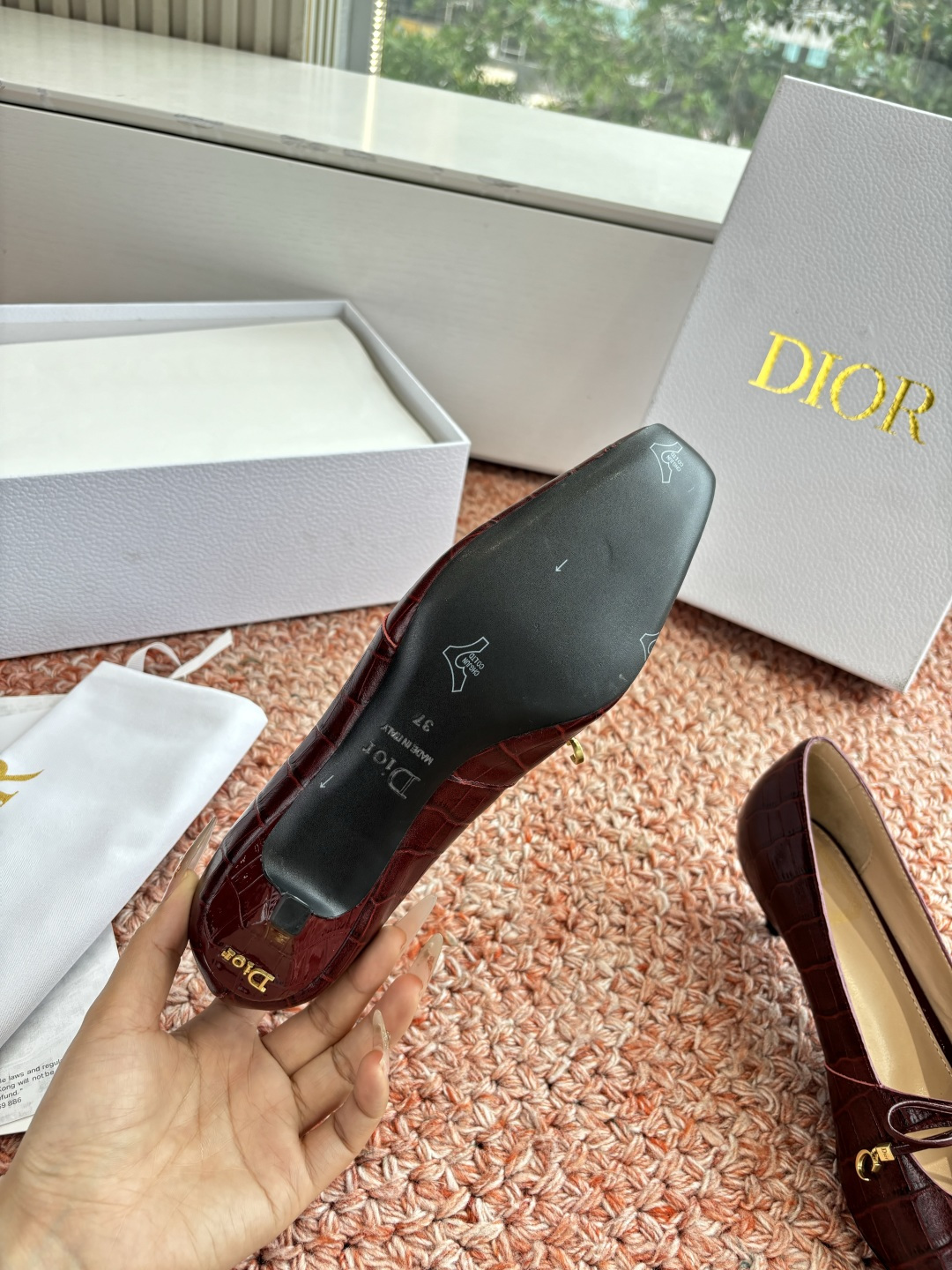 🌾G042所见即所得Dior迪奥2026春夏新款高跟单鞋鞋头CD扣装饰彰显品牌标志⚡满满的女人味，又优雅