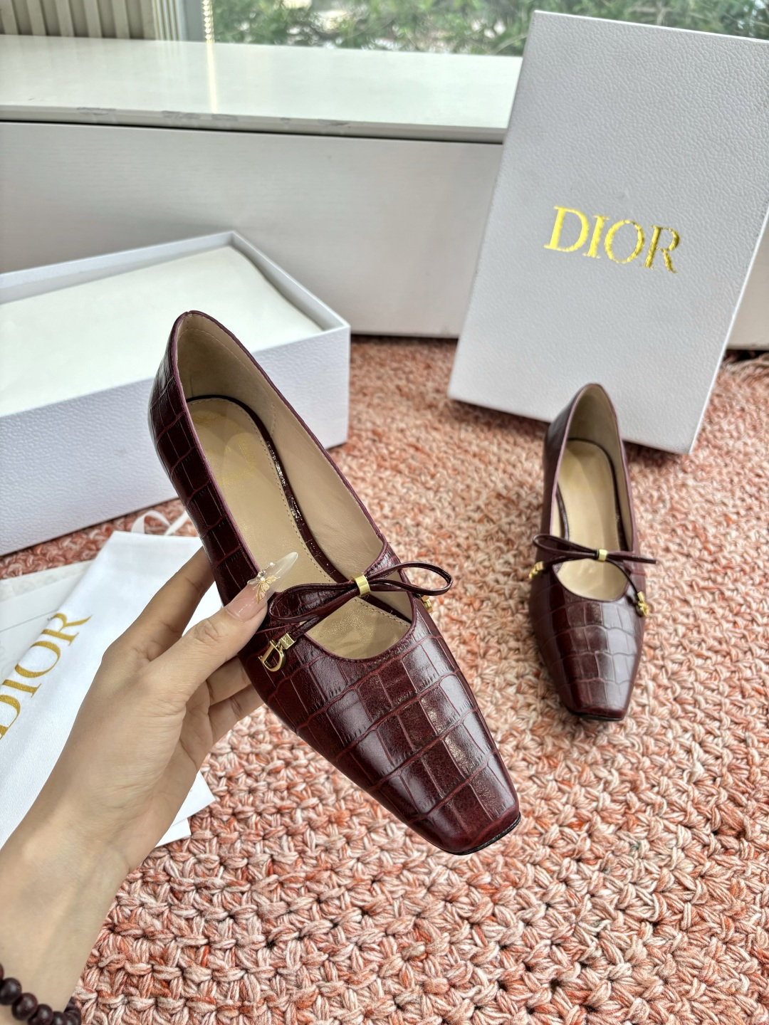 🌾G042所见即所得Dior迪奥2026春夏新款高跟单鞋鞋头CD扣装饰彰显品牌标志⚡满满的女人味，又优雅