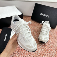 G059😀所见即所得CHANEL/香奈儿新款小香风麂皮圆头熊猫菱格厚底运动鞋时尚增高鞋休闲鞋 面料:进口磨砂牛皮 内里: G059😀所见即所得CHANEL/香奈儿新款小香风麂皮圆头熊猫菱格厚底运动鞋时尚增高鞋休闲鞋 面料:进口磨砂牛皮 内里: