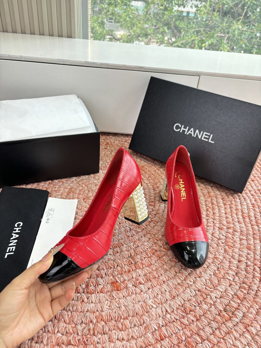 🌾G170所见即所得代购级CHANE*2026香奈儿早春爆品编织玛丽珍包头单鞋凉鞋妥妥的自留款！！比经典