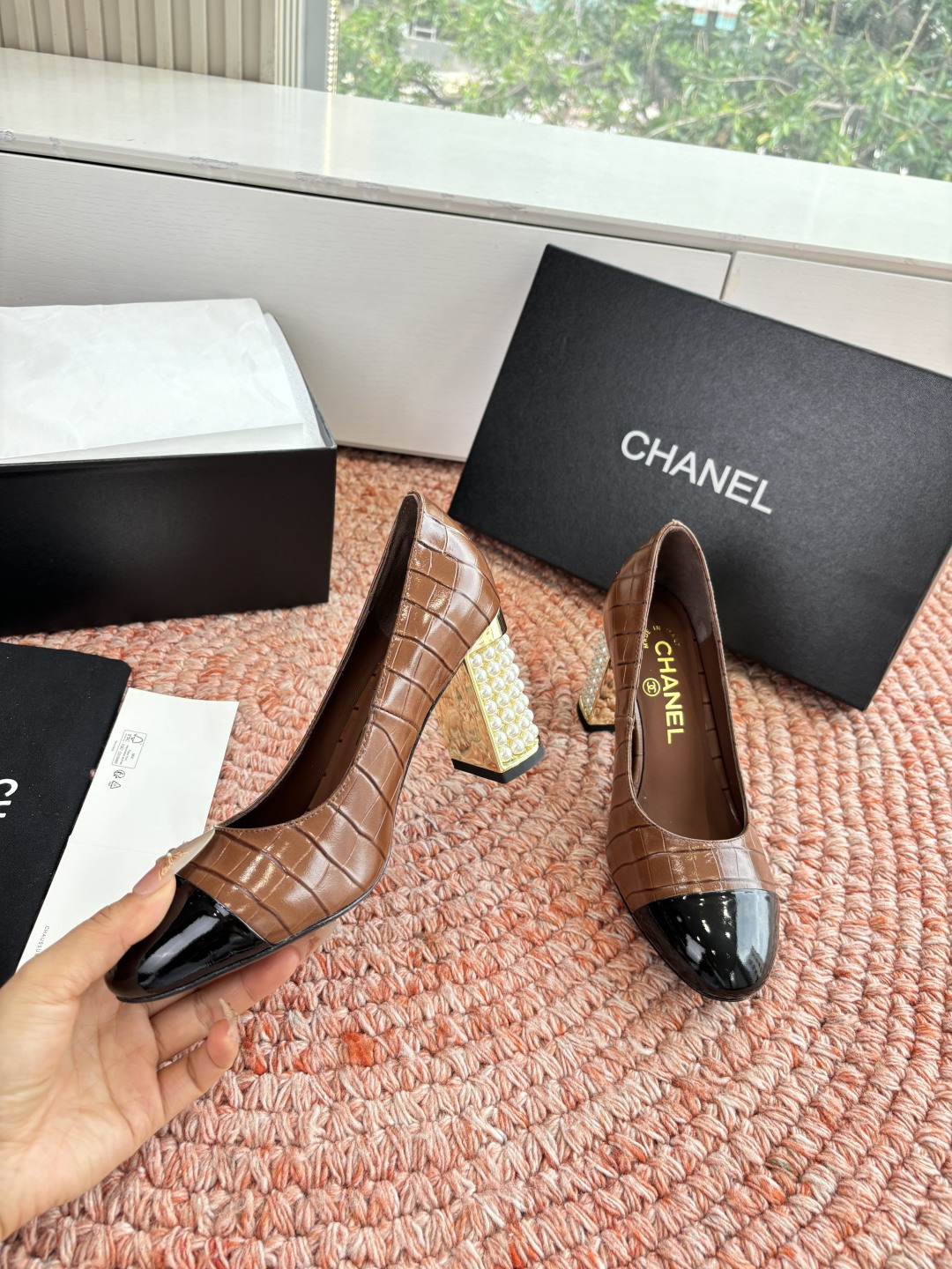 🌾G170所见即所得代购级CHANE*2026香奈儿早春爆品编织玛丽珍包头单鞋凉鞋妥妥的自留款！！比经典