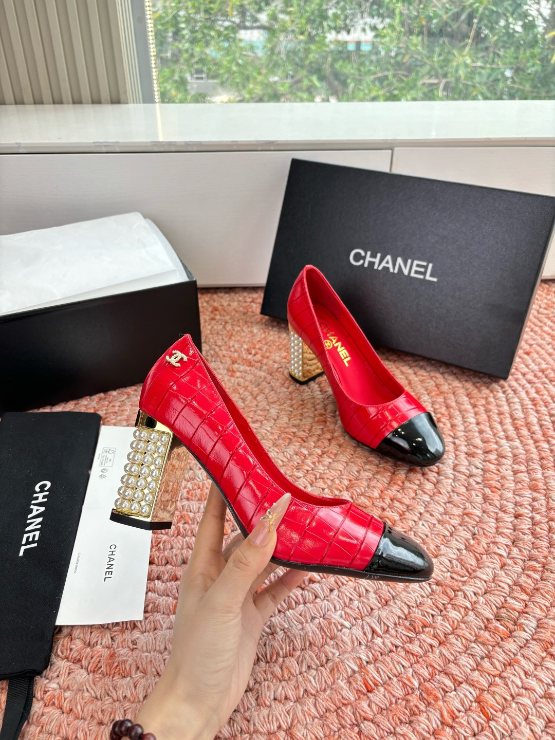 🌾G170所见即所得代购级CHANE*2026香奈儿早春爆品编织玛丽珍包头单鞋凉鞋妥妥的自留款！！比经典