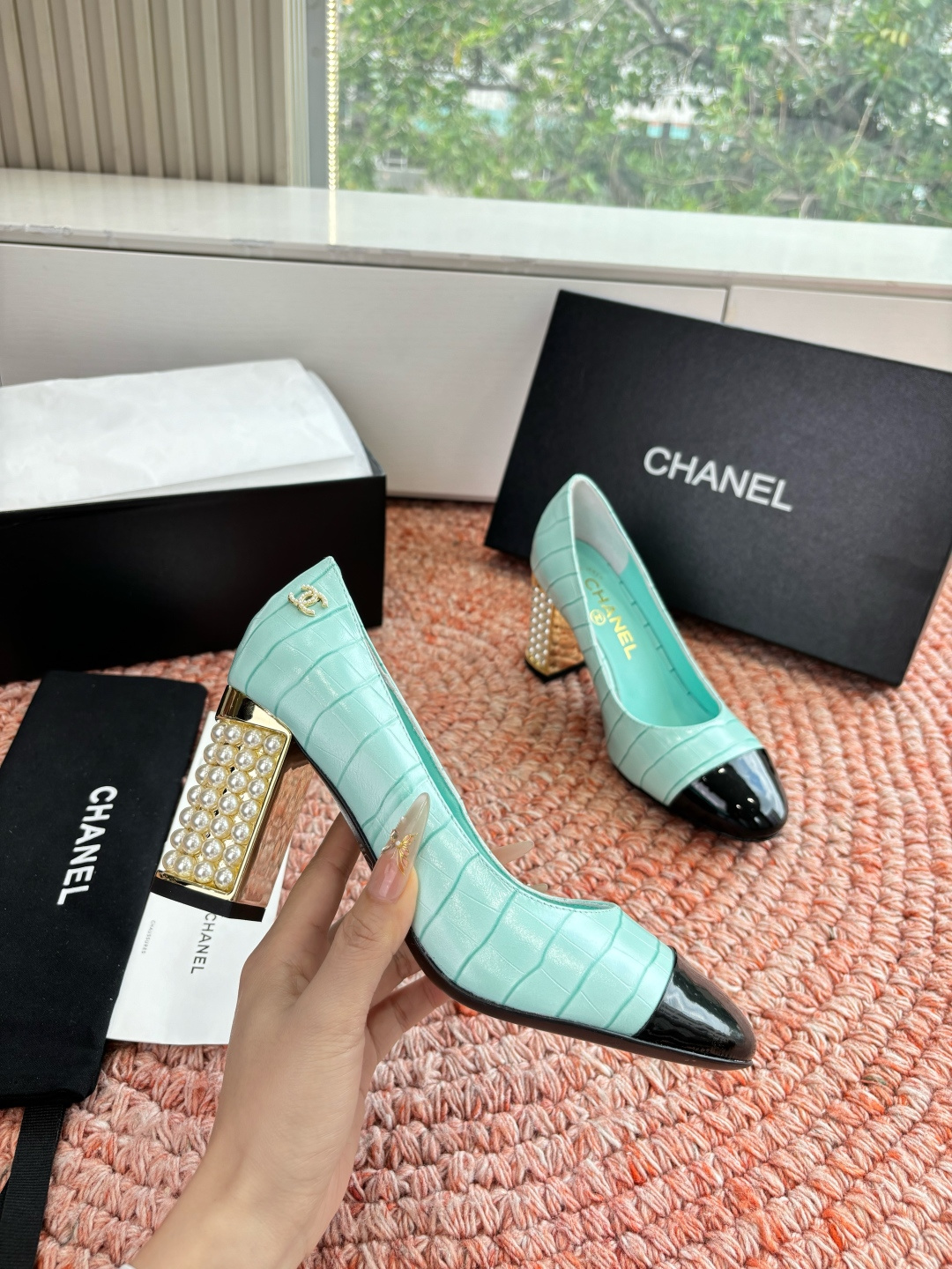 🌾G170所见即所得代购级CHANE*2026香奈儿早春爆品编织玛丽珍包头单鞋凉鞋妥妥的自留款！！比经典