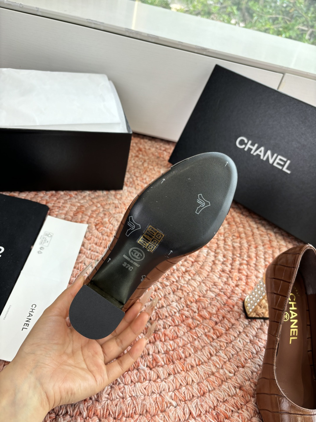 🌾G170所见即所得代购级CHANE*2026香奈儿早春爆品编织玛丽珍包头单鞋凉鞋妥妥的自留款！！比经典