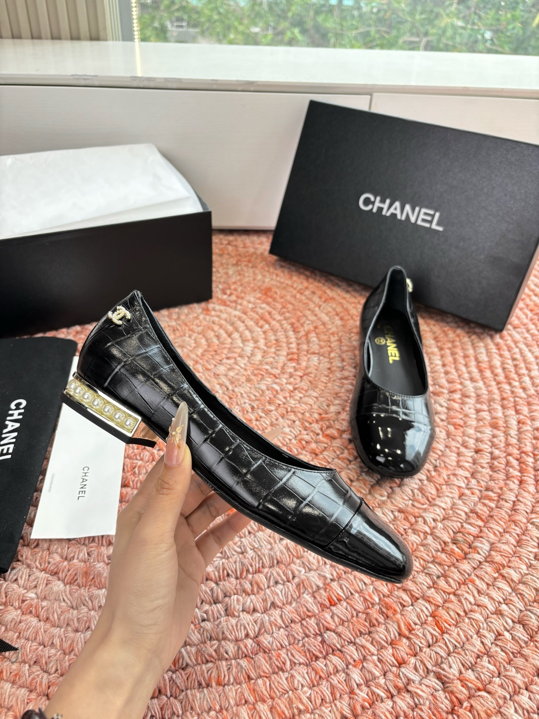 🌾G170所见即所得代购级CHANE*2026香奈儿早春爆品编织玛丽珍包头单鞋凉鞋妥妥的自留款！！比经典