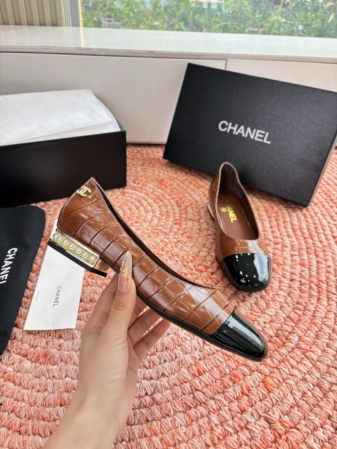 🌾G170所见即所得代购级CHANE*2026香奈儿早春爆品编织玛丽珍包头单鞋凉鞋妥妥的自留款！！比经典