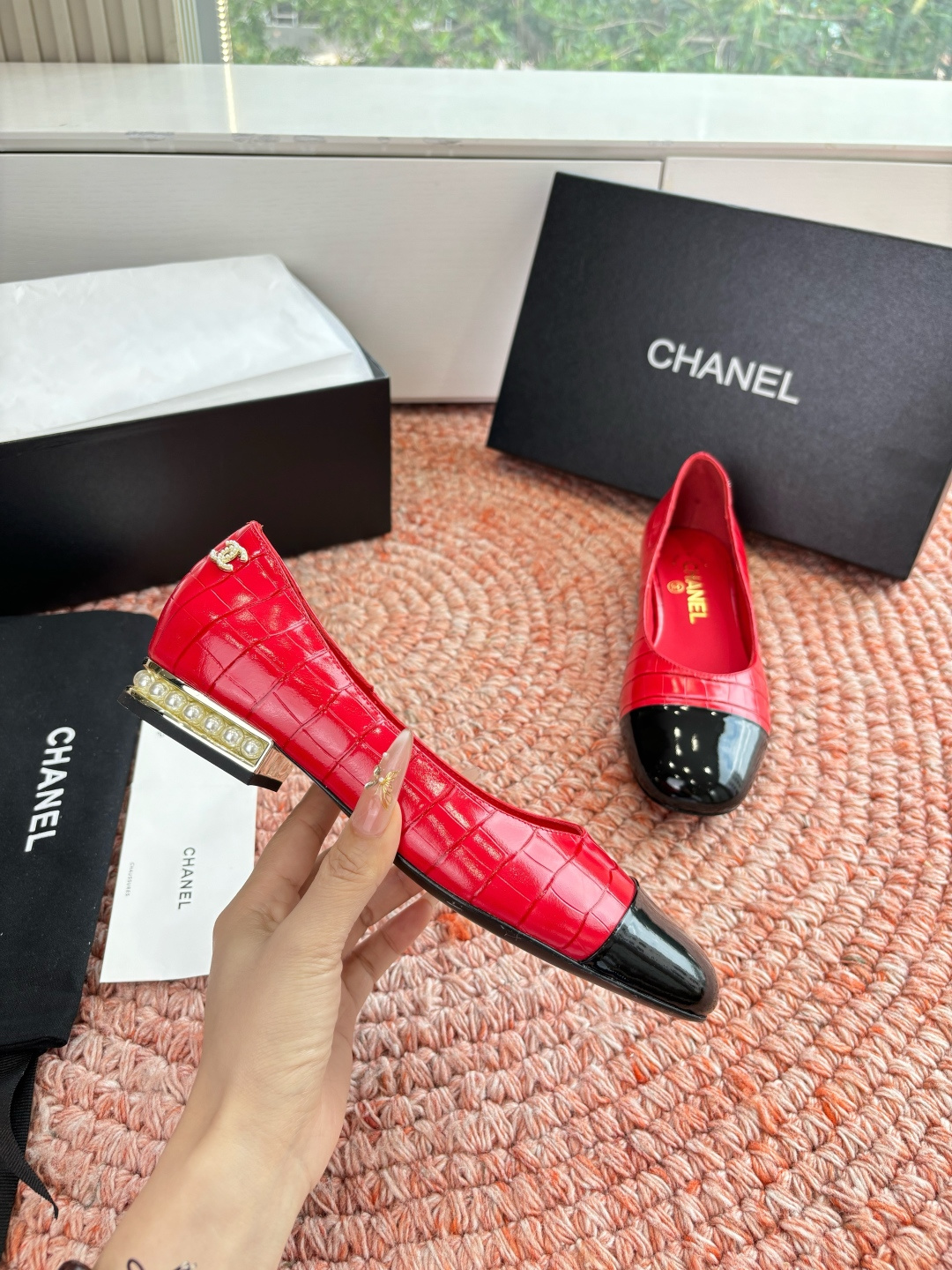 🌾G170所见即所得代购级CHANE*2026香奈儿早春爆品编织玛丽珍包头单鞋凉鞋妥妥的自留款！！比经典