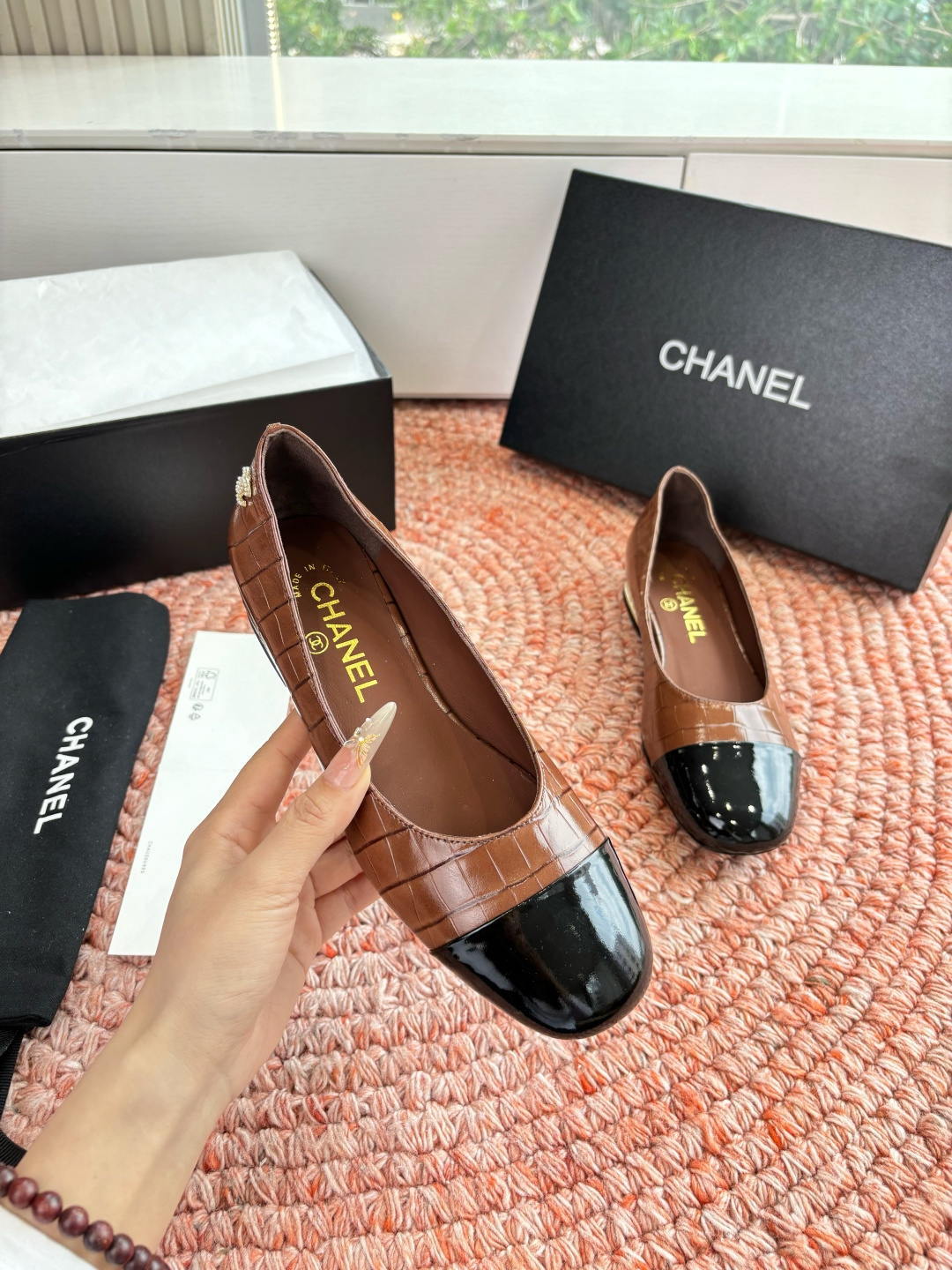 🌾G170所见即所得代购级CHANE*2026香奈儿早春爆品编织玛丽珍包头单鞋凉鞋妥妥的自留款！！比经典