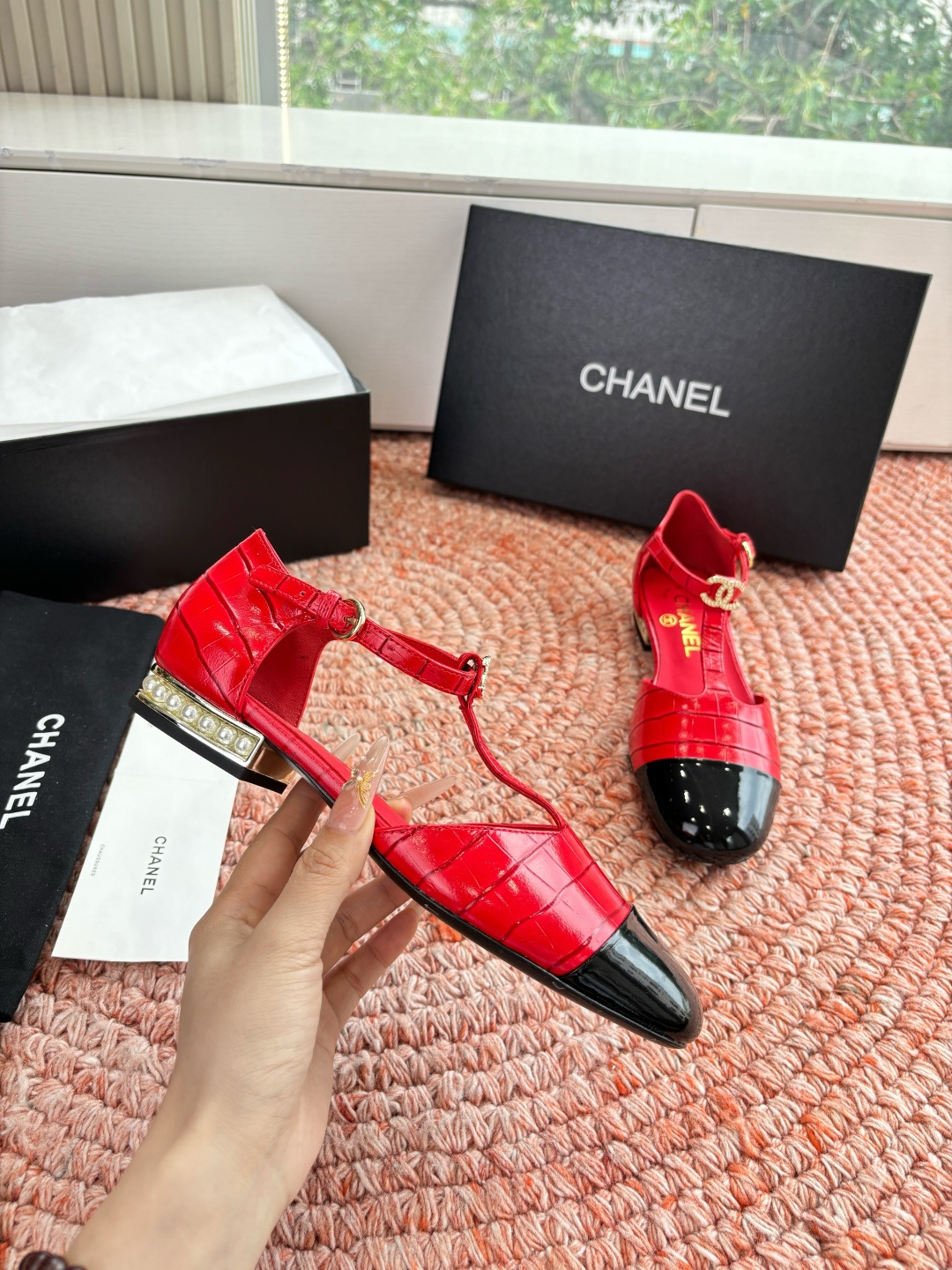🌾G170所见即所得代购级CHANE*2026香奈儿早春爆品编织玛丽珍包头单鞋凉鞋妥妥的自留款！！比经典