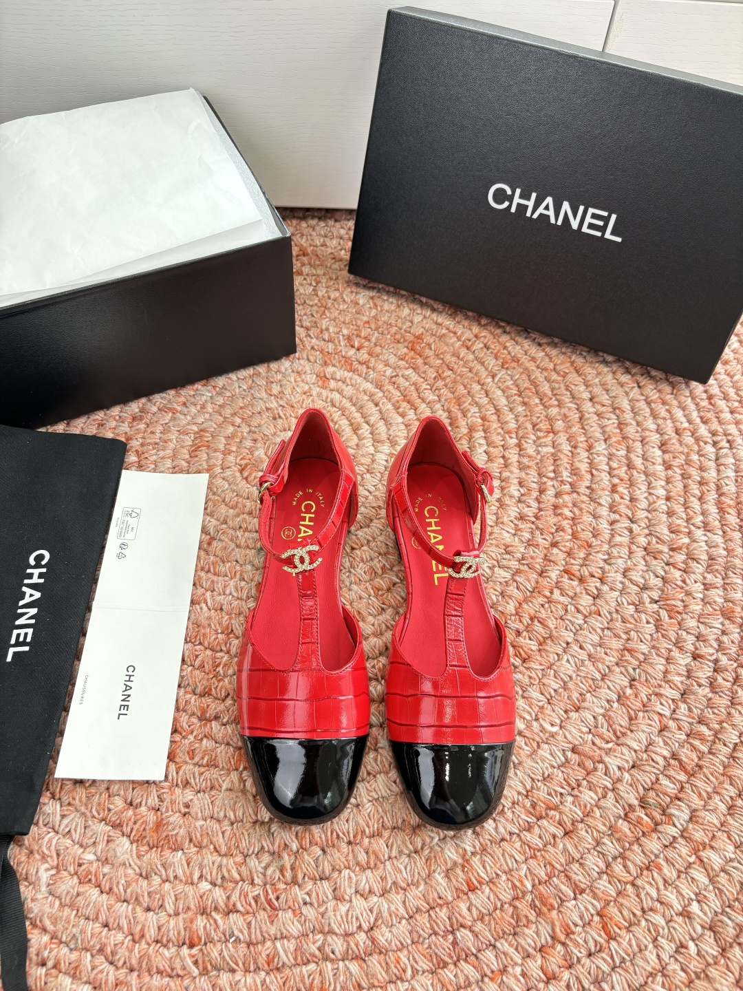 🌾G170所见即所得代购级CHANE*2026香奈儿早春爆品编织玛丽珍包头单鞋凉鞋妥妥的自留款！！比经典