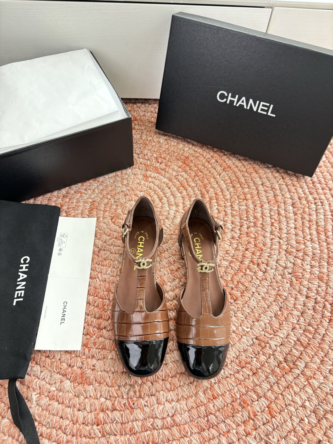 🌾G170所见即所得代购级CHANE*2026香奈儿早春爆品编织玛丽珍包头单鞋凉鞋妥妥的自留款！！比经典