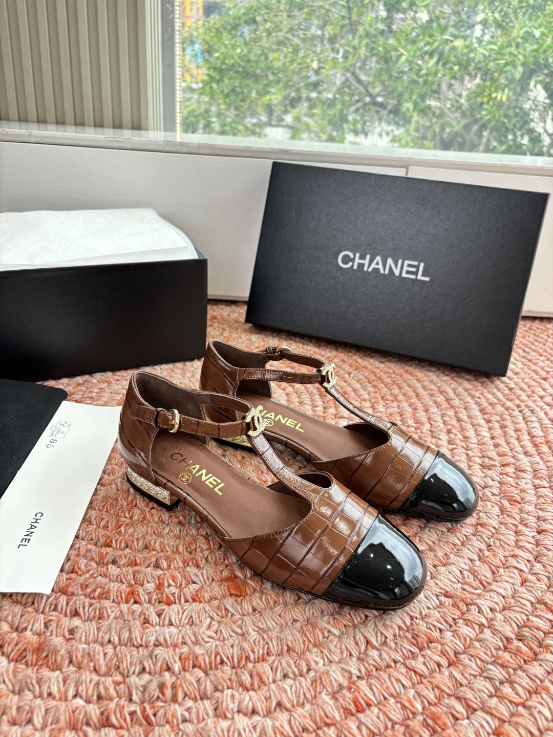 🌾G170所见即所得代购级CHANE*2026香奈儿早春爆品编织玛丽珍包头单鞋凉鞋妥妥的自留款！！比经典