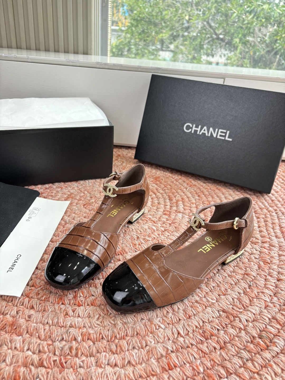 🌾G170所见即所得代购级CHANE*2026香奈儿早春爆品编织玛丽珍包头单鞋凉鞋妥妥的自留款！！比经典