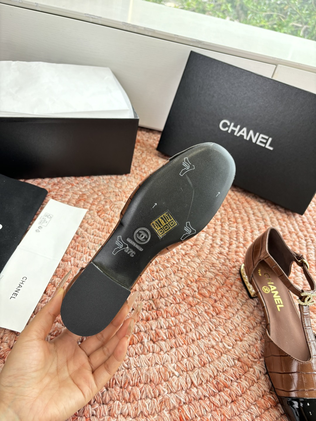 🌾G170所见即所得代购级CHANE*2026香奈儿早春爆品编织玛丽珍包头单鞋凉鞋妥妥的自留款！！比经典