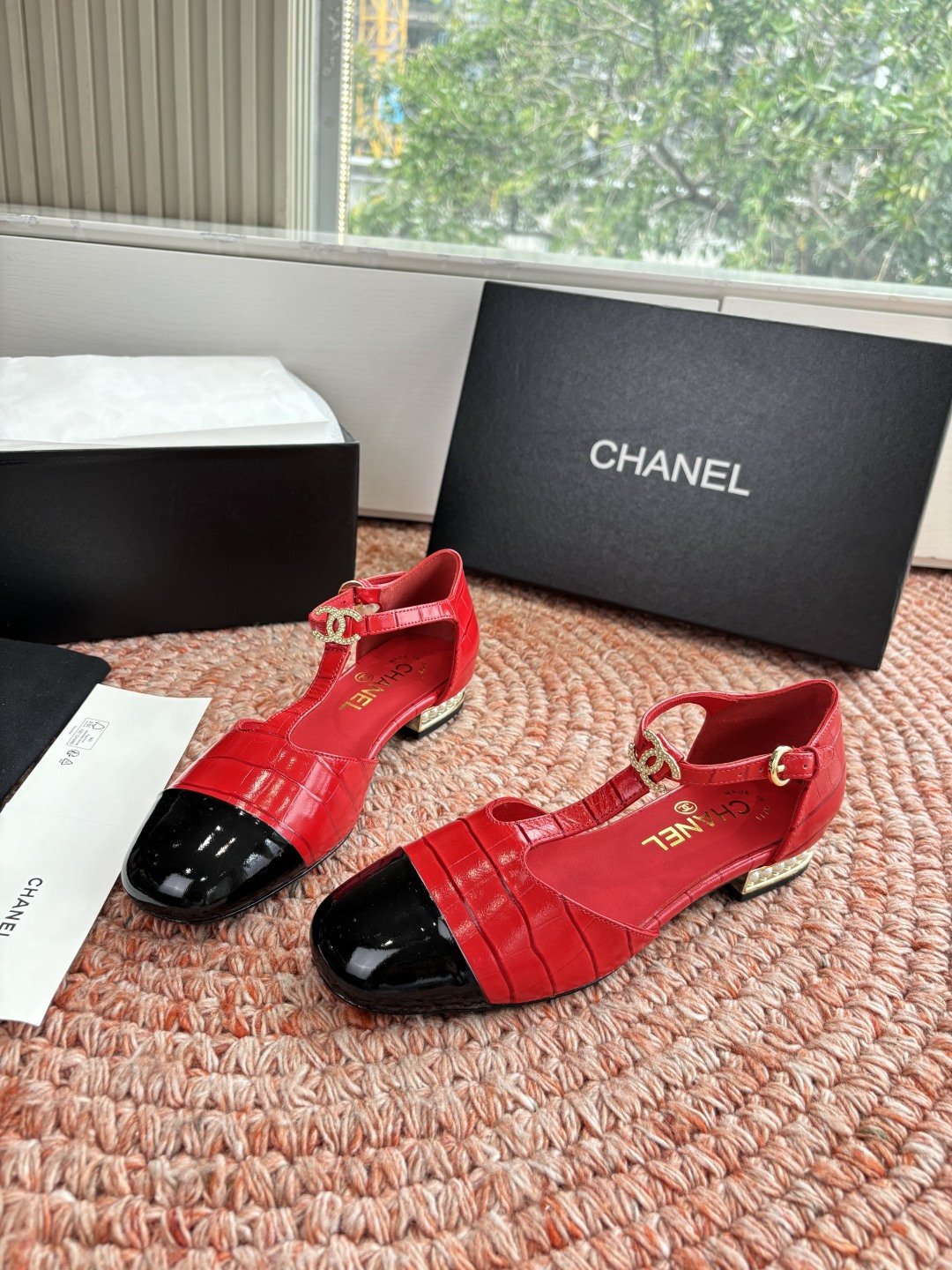 🌾G170所见即所得代购级CHANE*2026香奈儿早春爆品编织玛丽珍包头单鞋凉鞋妥妥的自留款！！比经典