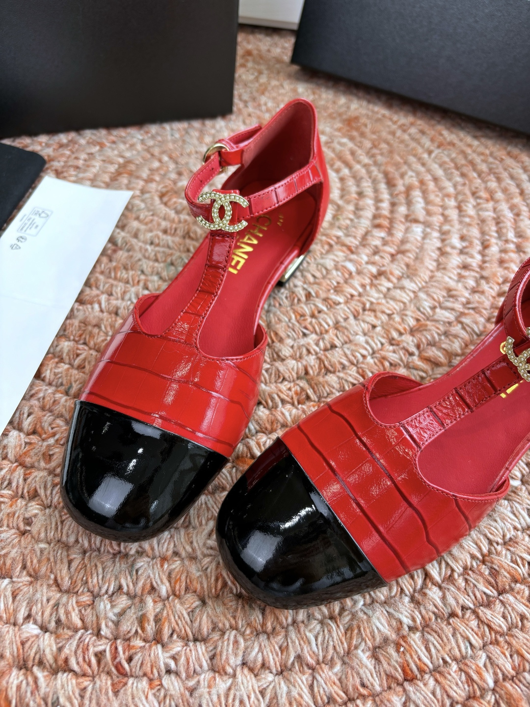 🌾G170所见即所得代购级CHANE*2026香奈儿早春爆品编织玛丽珍包头单鞋凉鞋妥妥的自留款！！比经典