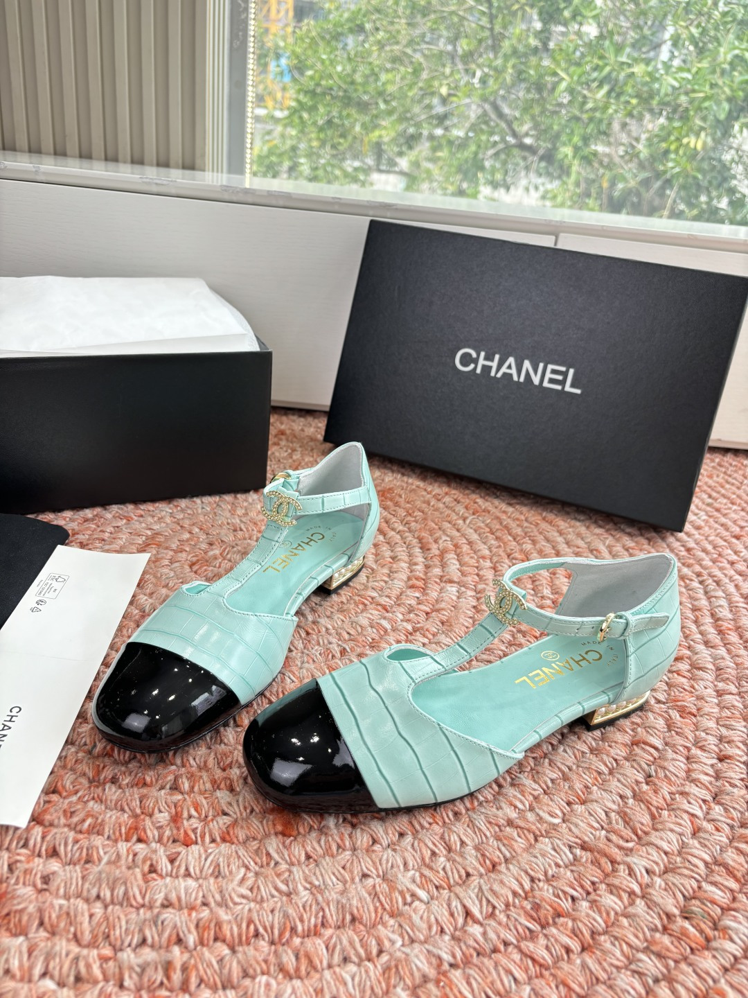 🌾G170所见即所得代购级CHANE*2026香奈儿早春爆品编织玛丽珍包头单鞋凉鞋妥妥的自留款！！比经典