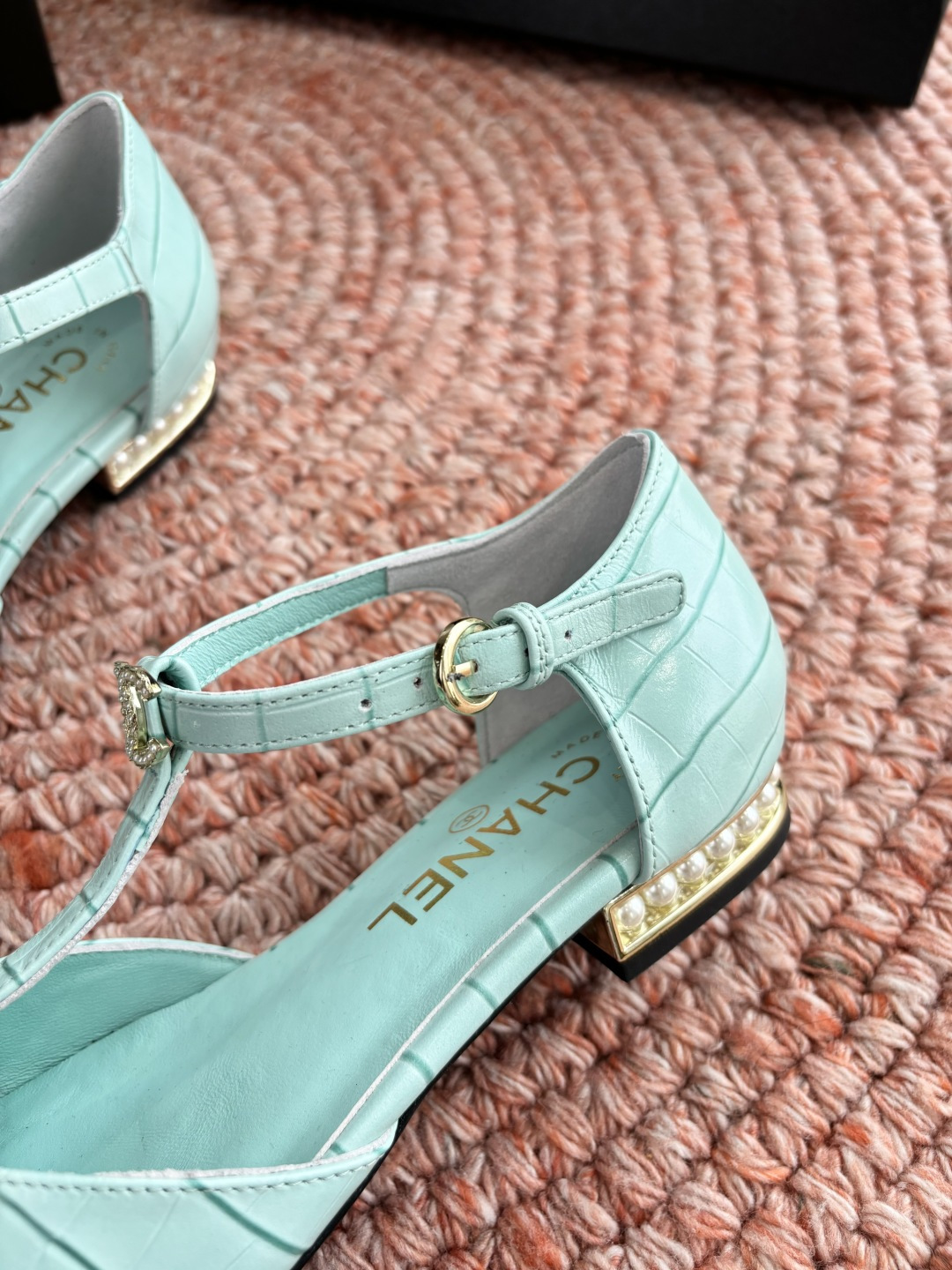 🌾G170所见即所得代购级CHANE*2026香奈儿早春爆品编织玛丽珍包头单鞋凉鞋妥妥的自留款！！比经典