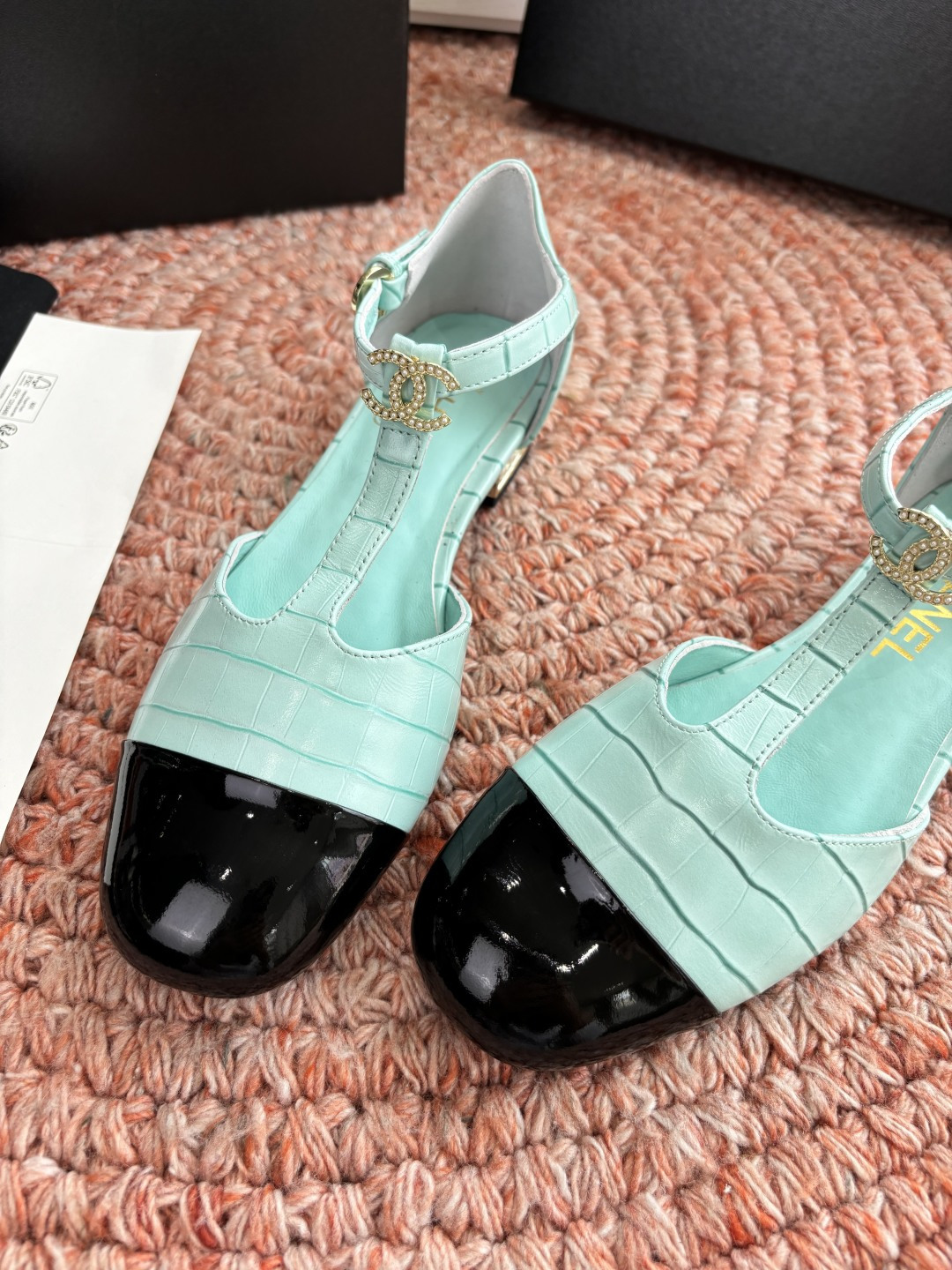 🌾G170所见即所得代购级CHANE*2026香奈儿早春爆品编织玛丽珍包头单鞋凉鞋妥妥的自留款！！比经典