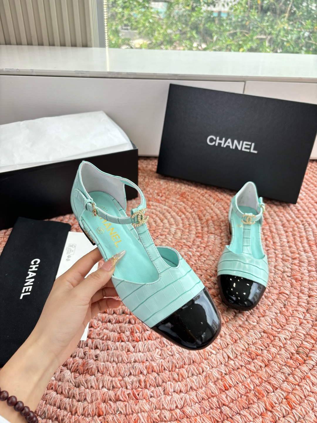 🌾G170所见即所得代购级CHANE*2026香奈儿早春爆品编织玛丽珍包头单鞋凉鞋妥妥的自留款！！比经典