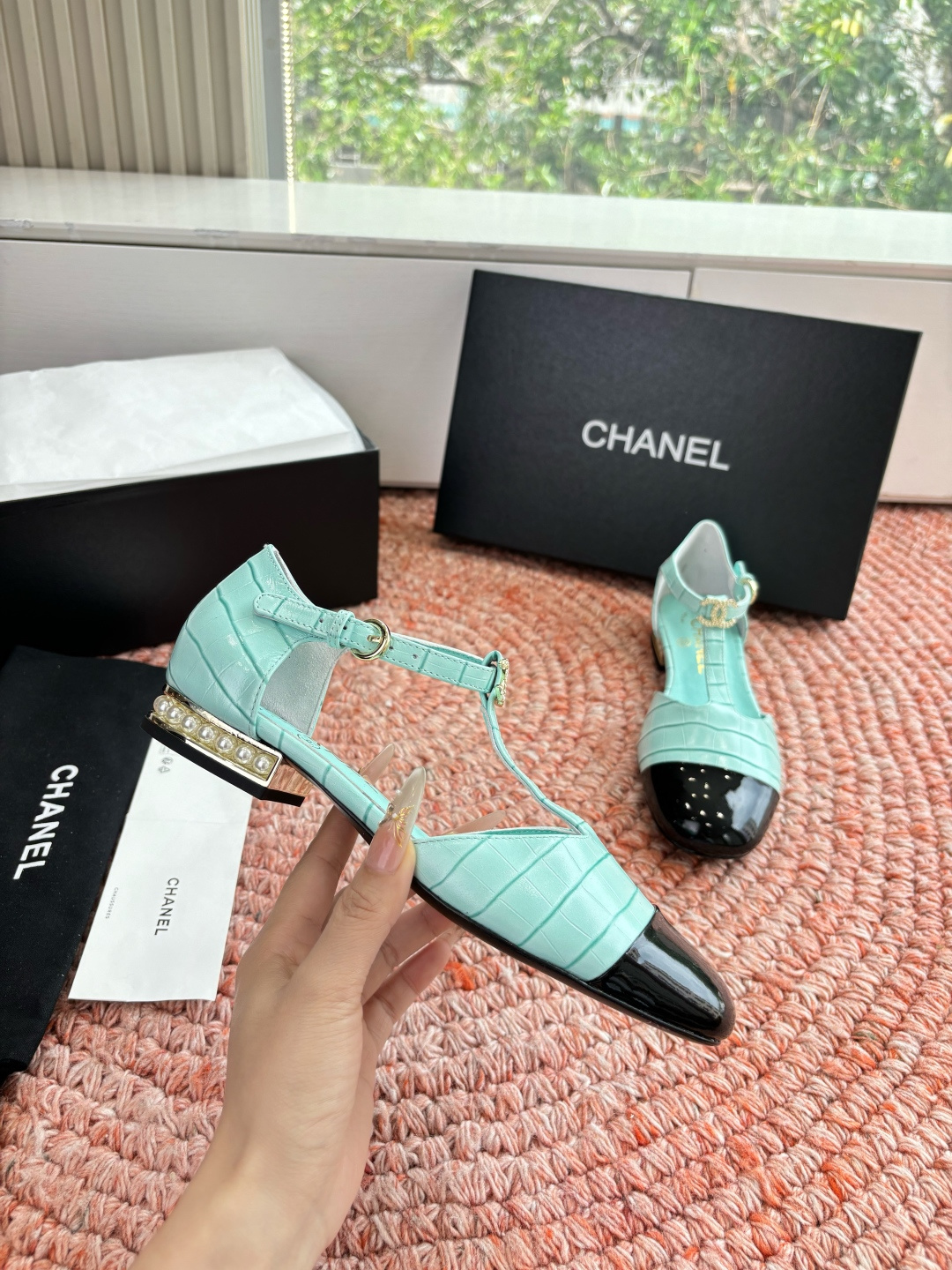 🌾G170所见即所得代购级CHANE*2026香奈儿早春爆品编织玛丽珍包头单鞋凉鞋妥妥的自留款！！比经典