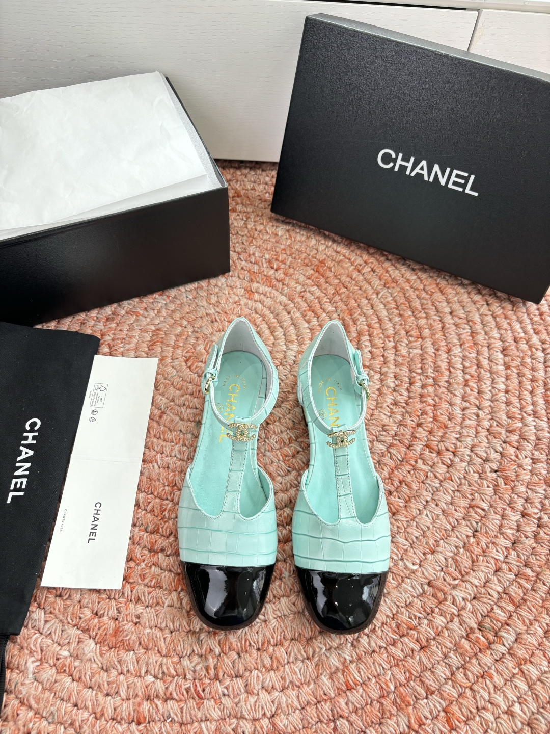 🌾G170所见即所得代购级CHANE*2026香奈儿早春爆品编织玛丽珍包头单鞋凉鞋妥妥的自留款！！比经典