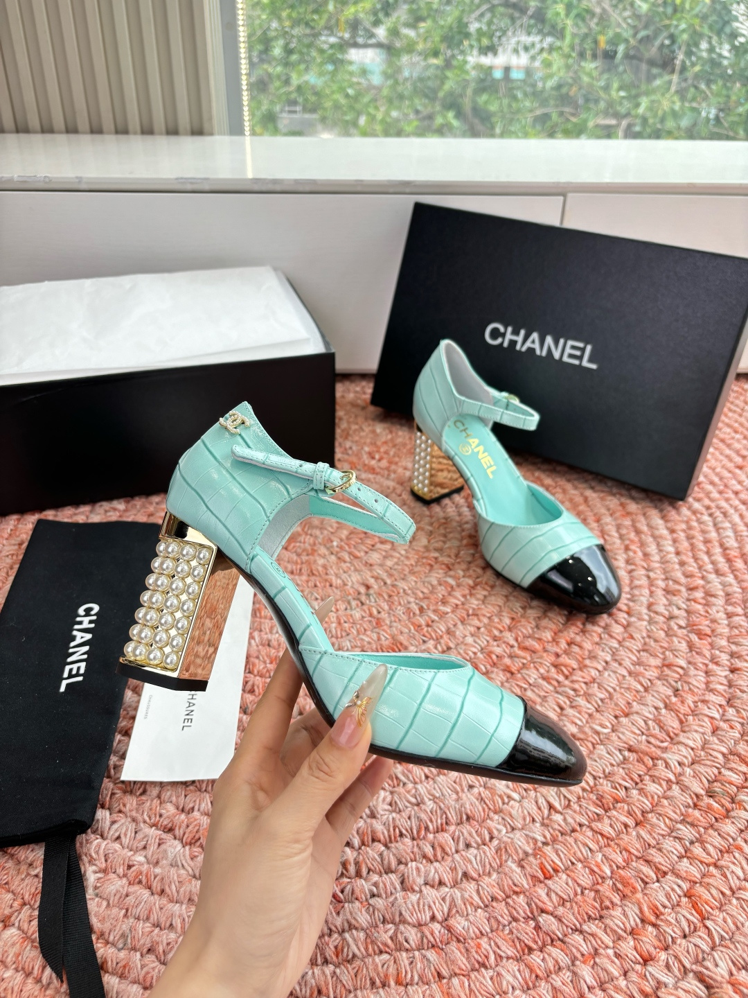 🌾G170所见即所得代购级CHANE*2026香奈儿早春爆品编织玛丽珍包头单鞋凉鞋妥妥的自留款！！比经典