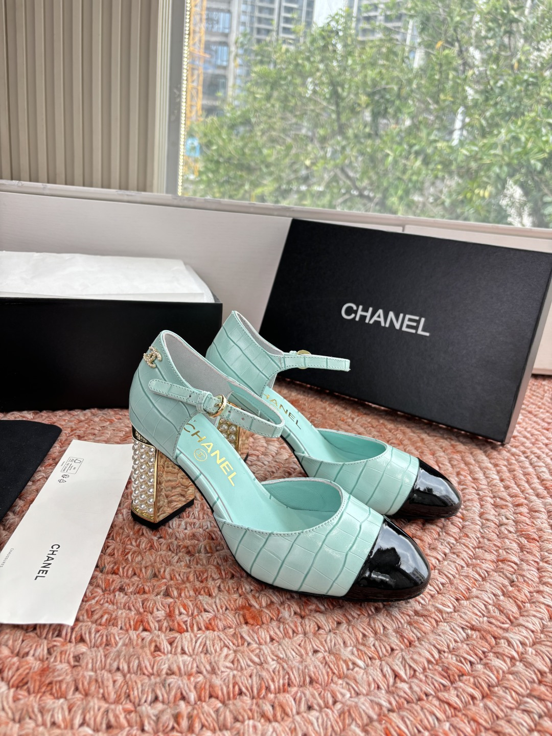 🌾G170所见即所得代购级CHANE*2026香奈儿早春爆品编织玛丽珍包头单鞋凉鞋妥妥的自留款！！比经典
