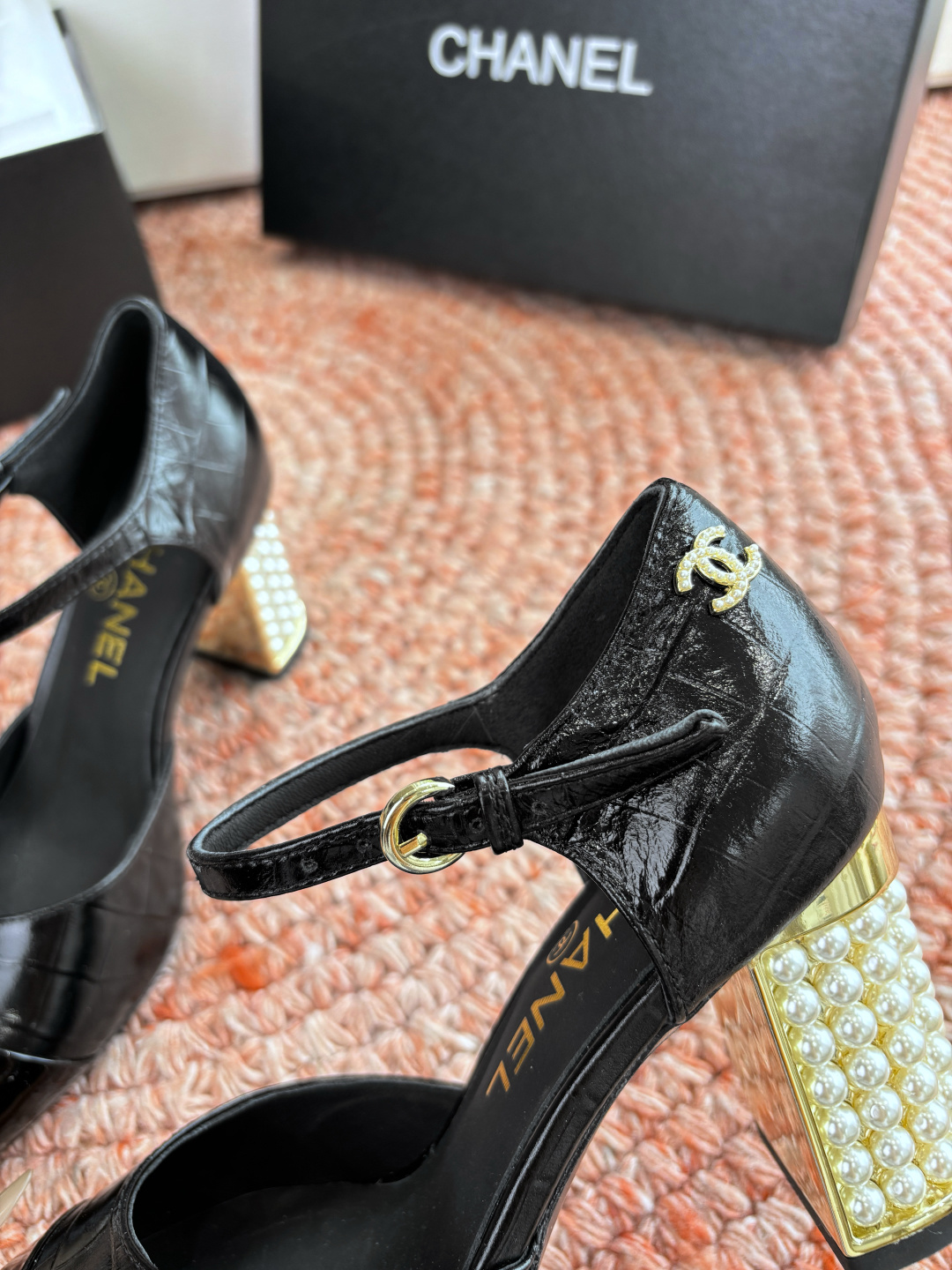 🌾G170所见即所得代购级CHANE*2026香奈儿早春爆品编织玛丽珍包头单鞋凉鞋妥妥的自留款！！比经典