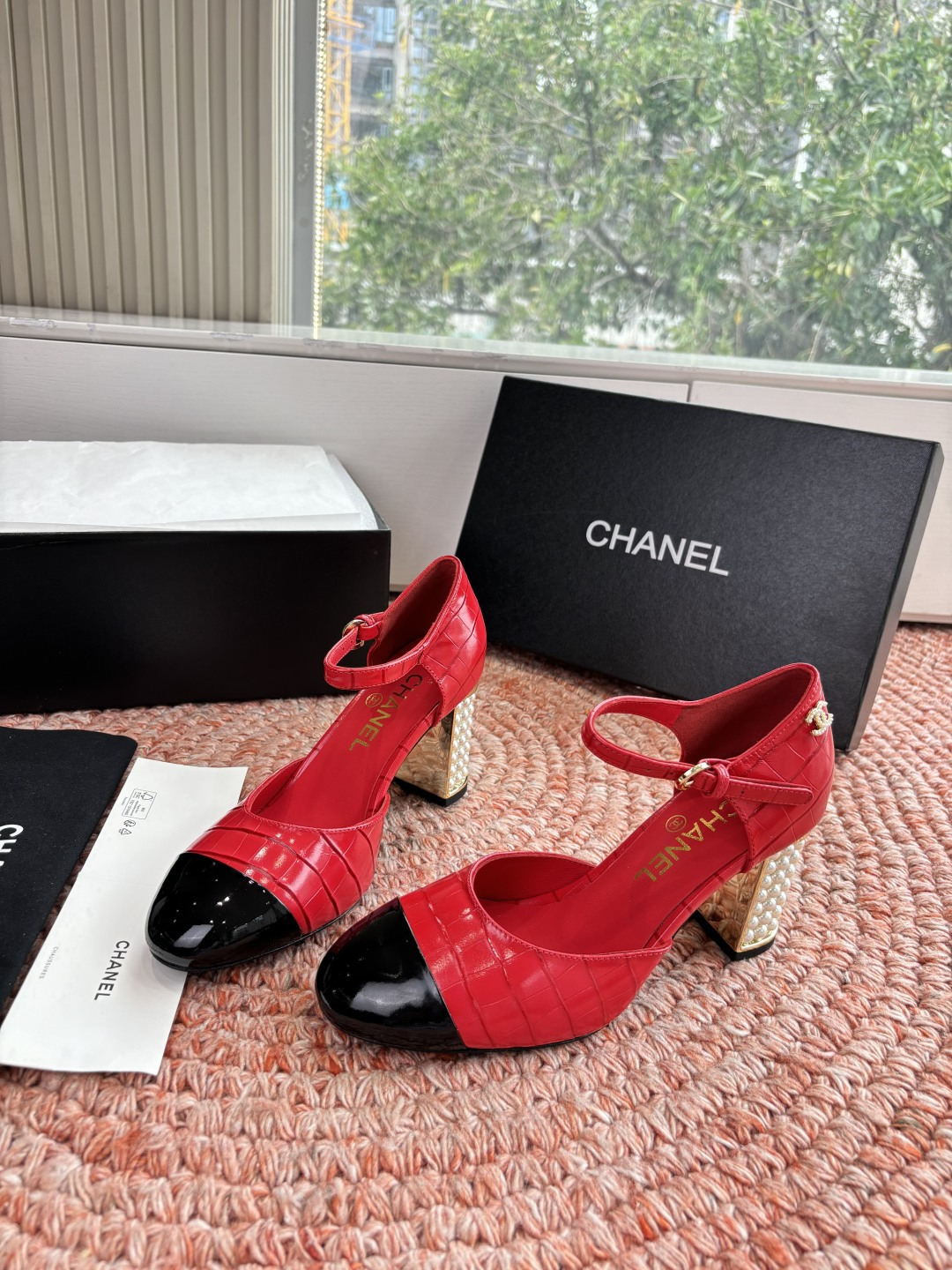 🌾G170所见即所得代购级CHANE*2026香奈儿早春爆品编织玛丽珍包头单鞋凉鞋妥妥的自留款！！比经典